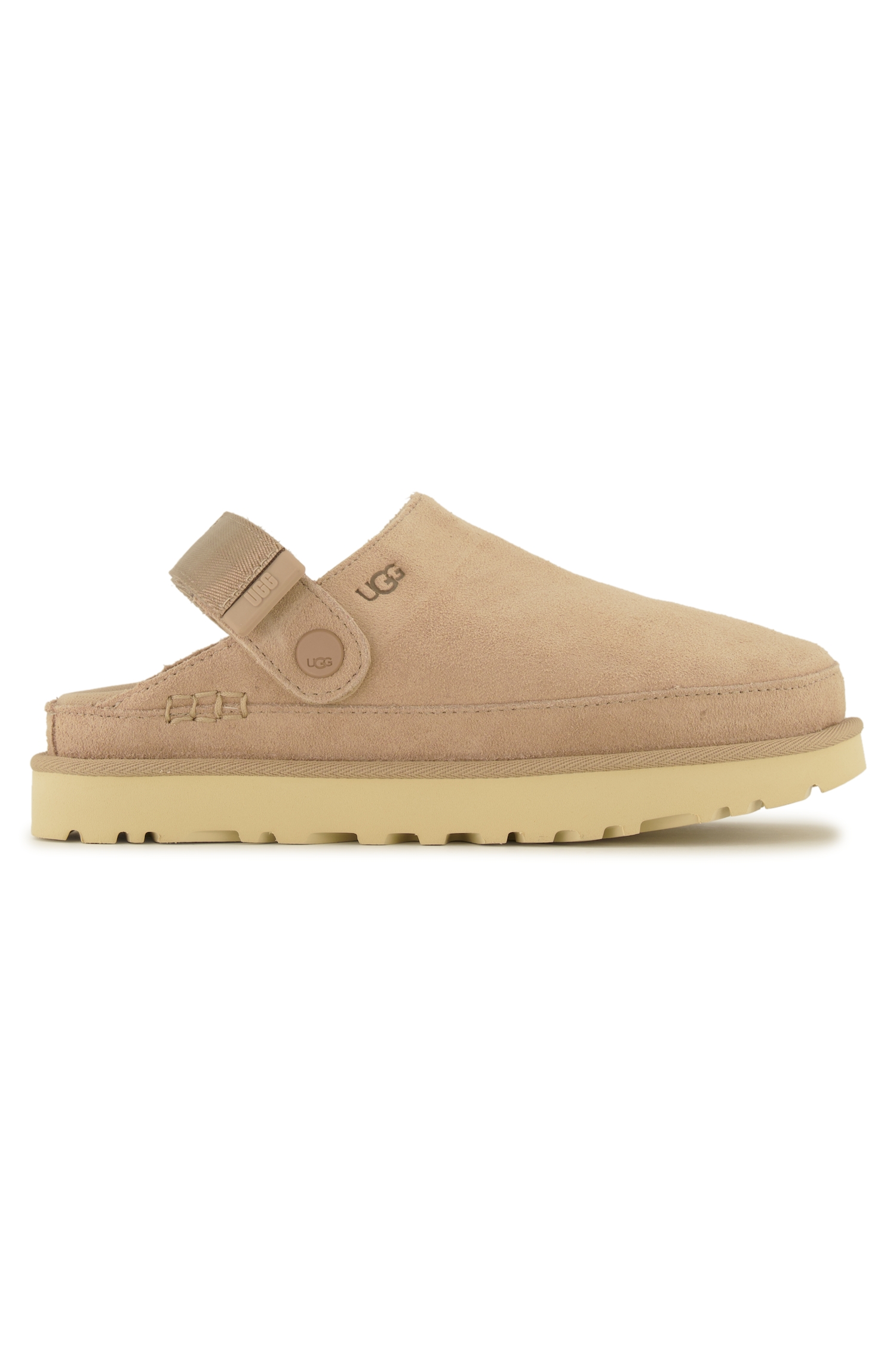 UGG Goldencoast Clog Damen Hausschuh Braun, Damen, Größe: 8