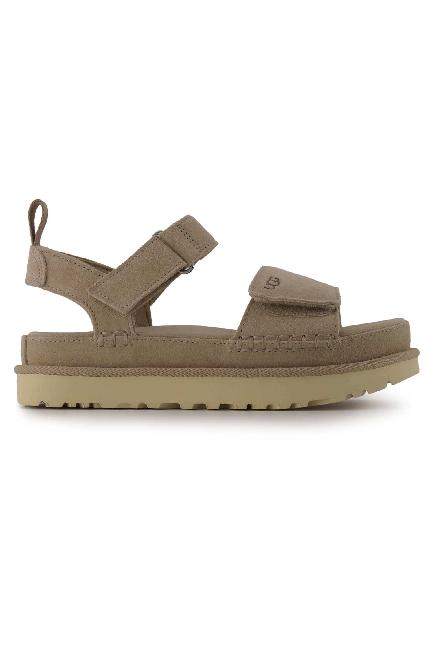 UGG Goldenstar Damen Sandale Beige, Damen, Größe: 10