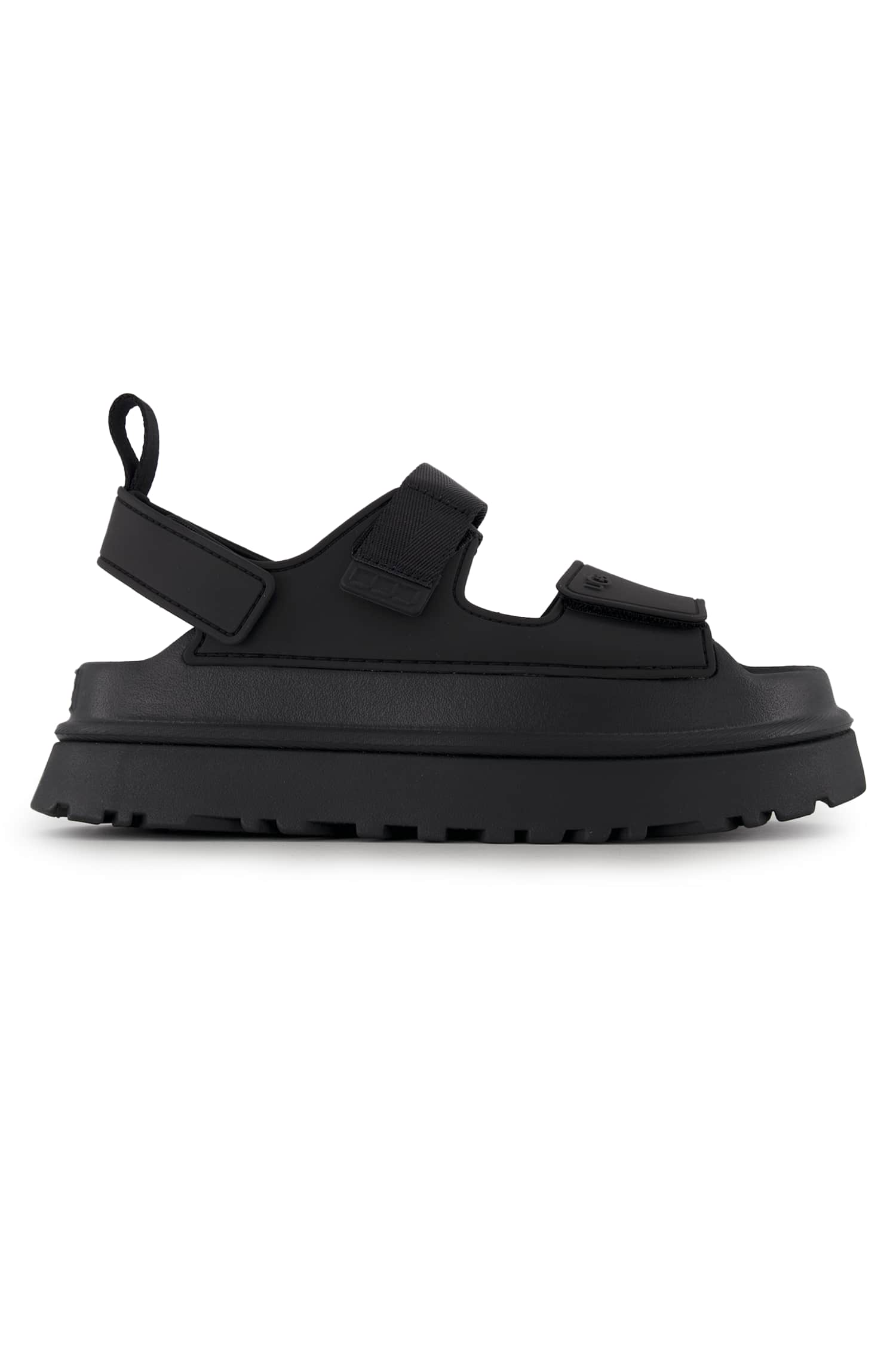 UGG Goldenglow Damen Sandale Schwarz, Damen, Größe: 8