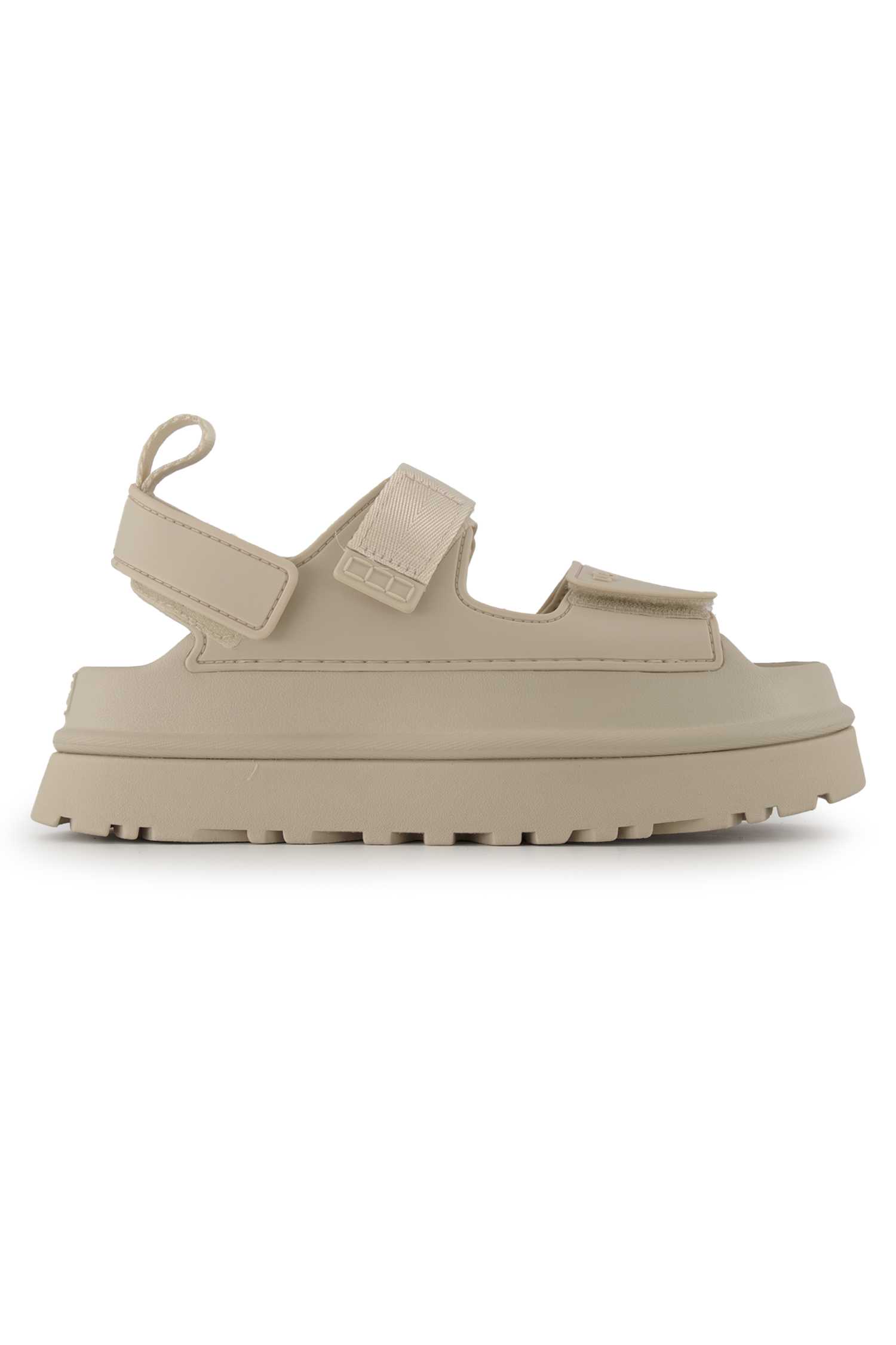 UGG Goldenglow Damen Sandale Beige, Damen, Größe: 9