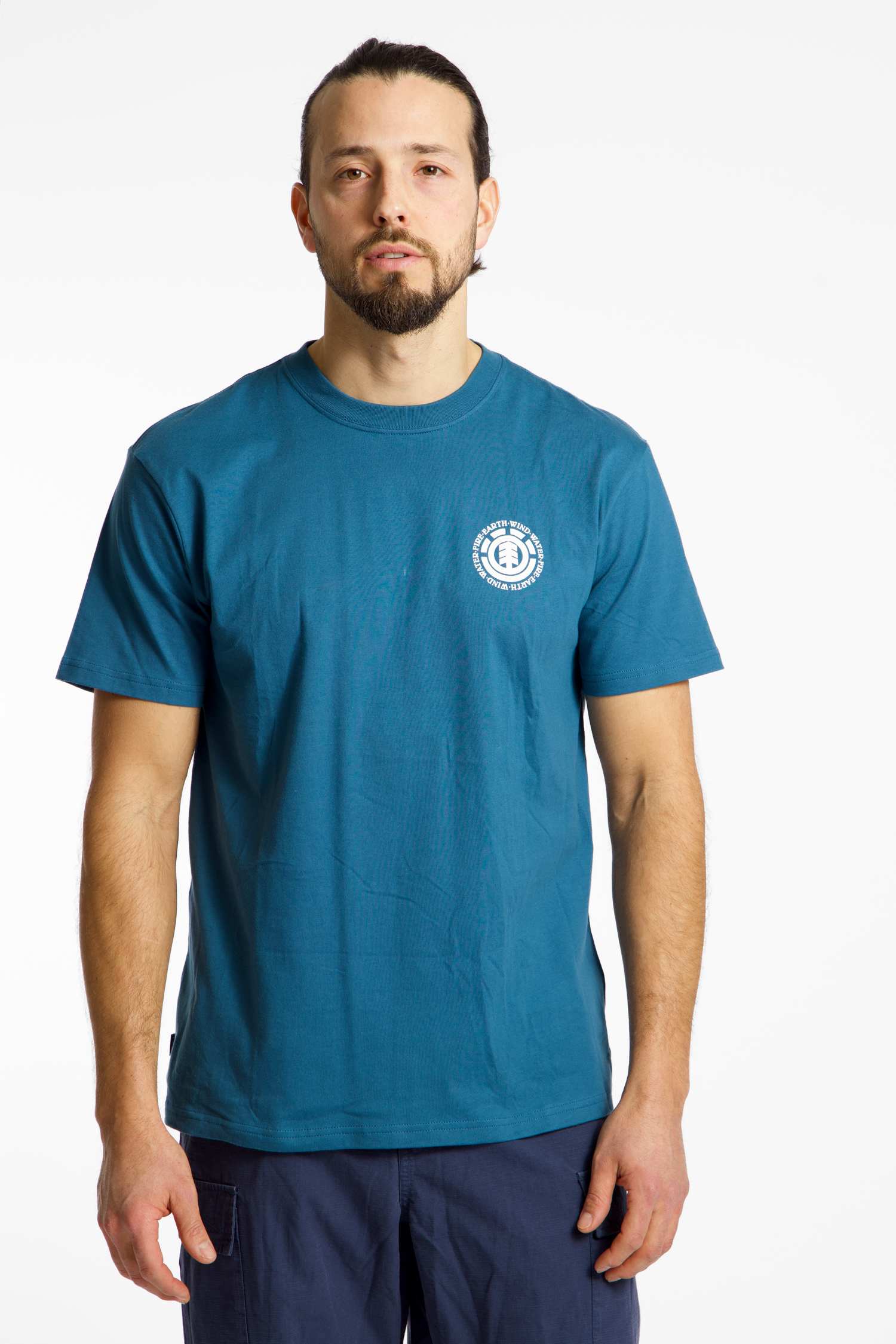 Element Seal Bp Herren T-Shirt Türkis, Herren, Größe: S