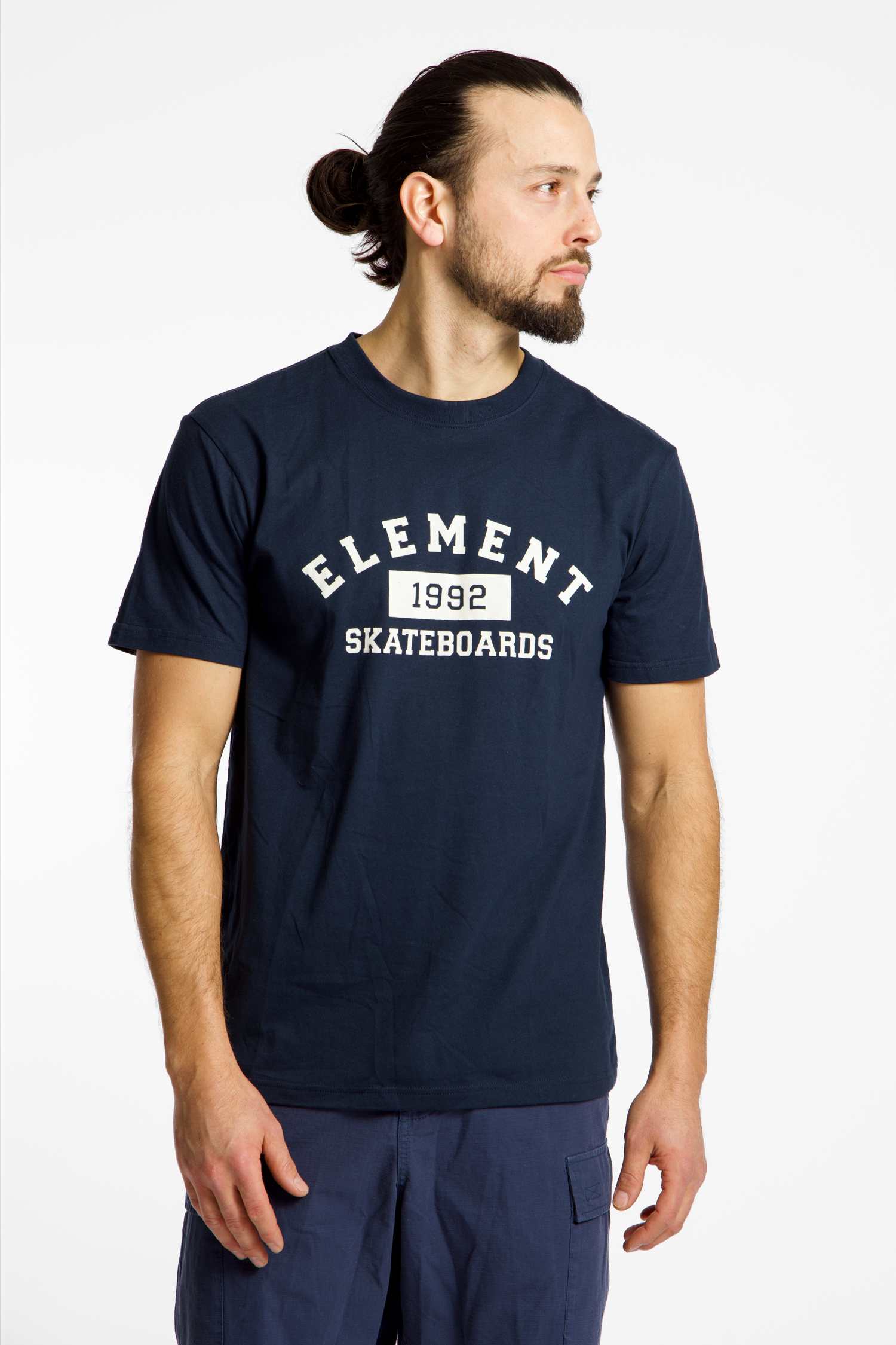 Element Home Team Herren T-Shirt Blau, Herren, Größe: L