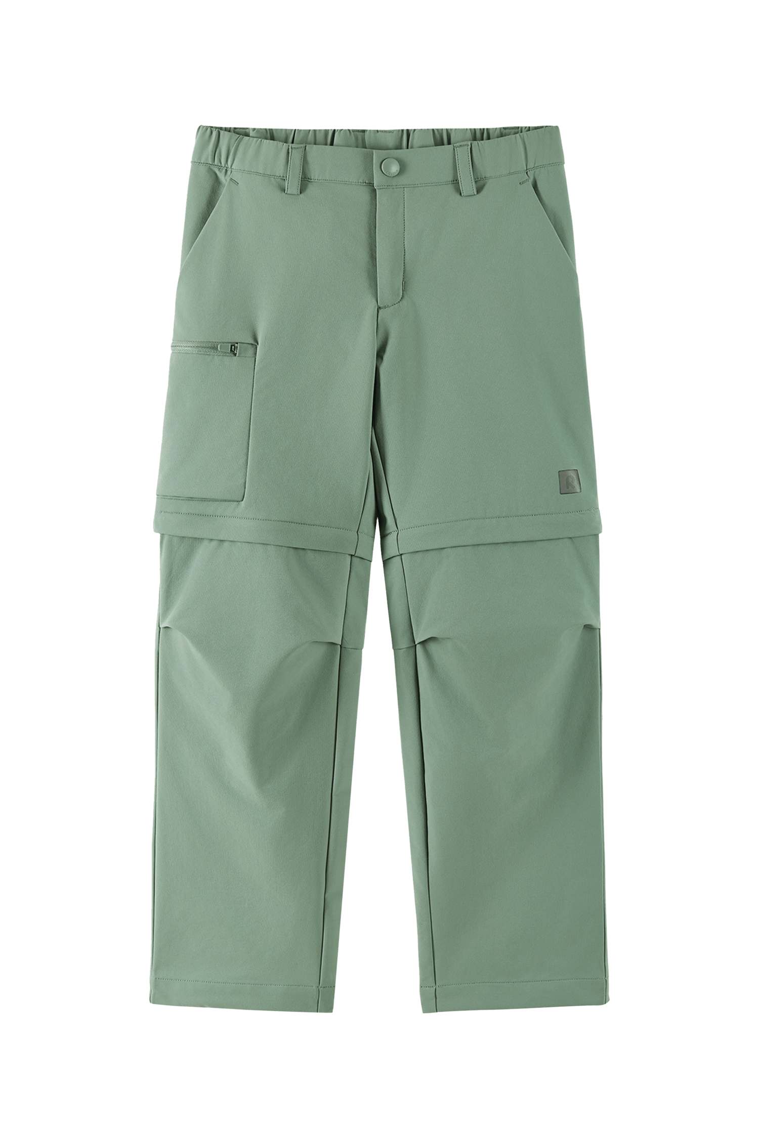 reima Surina Bugproof Zip-Off Mini Kinder Wanderhose Grün, , Größe: 122
