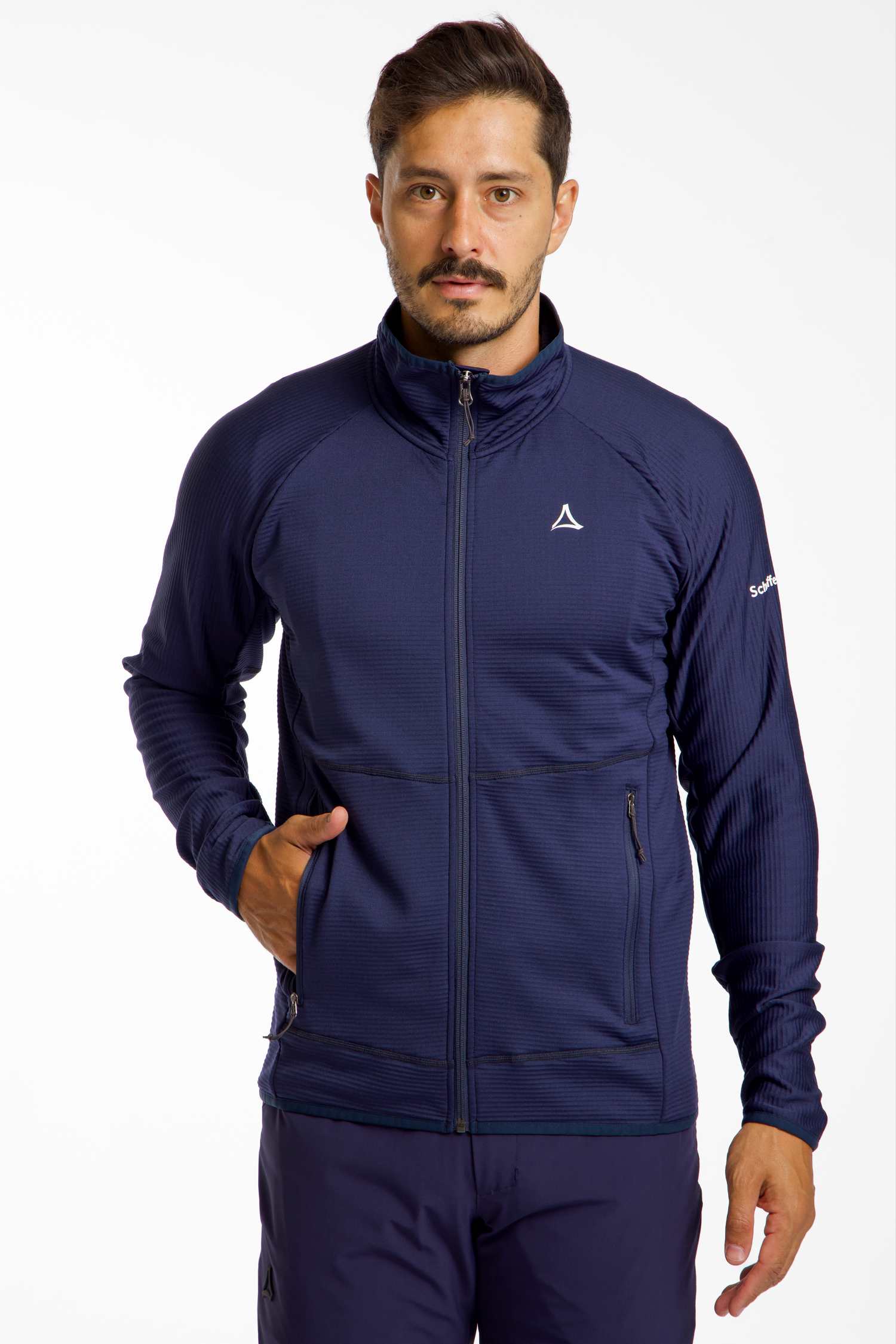 Schöffel Cascata Fleece Herren Midlayer Blau, Herren, Größe: 52
