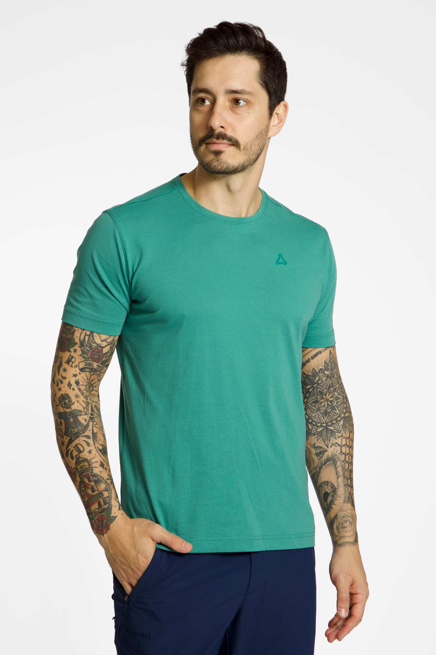 Schöffel Buchberg Herren T-Shirt Grün, Herren, Größe: 52