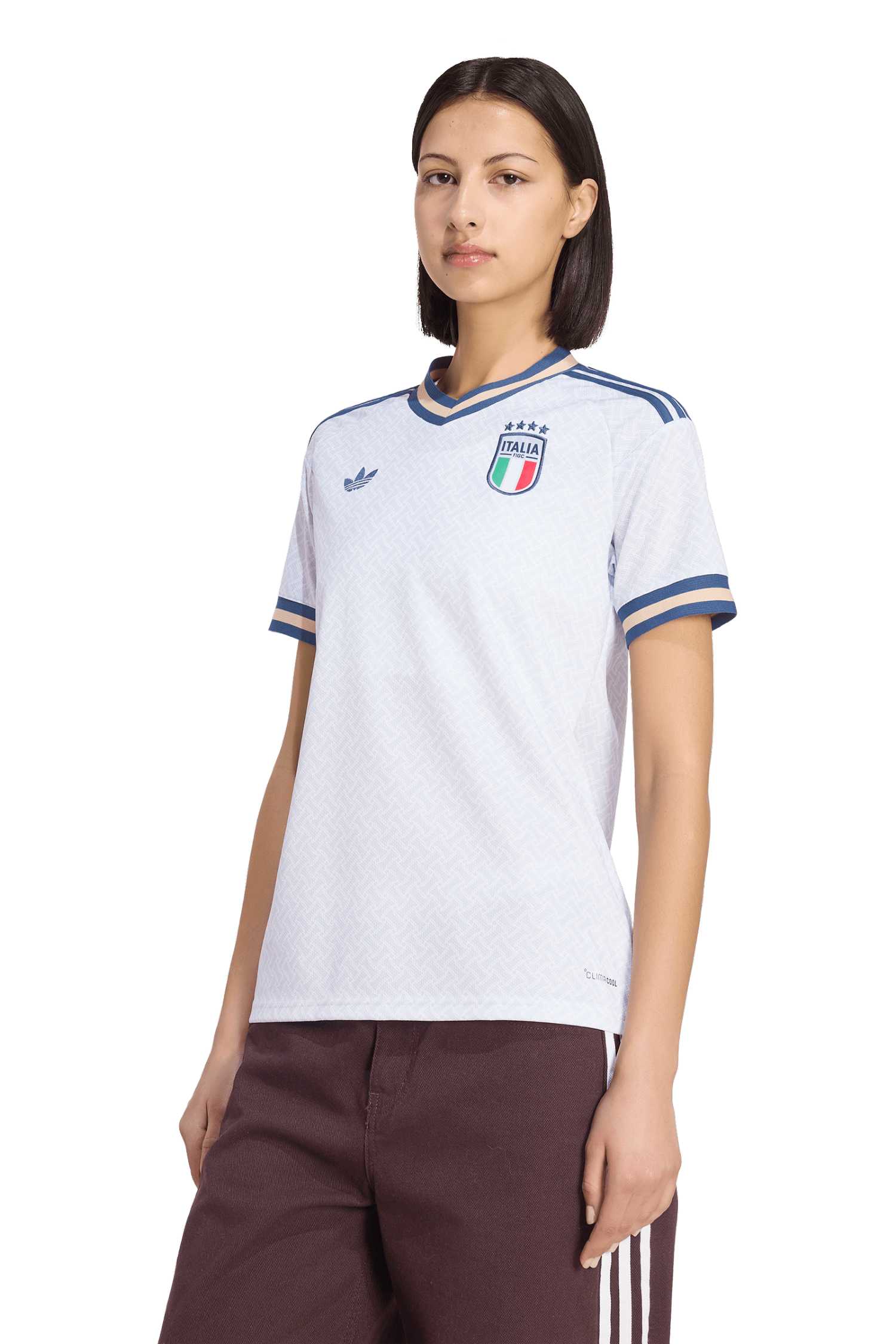 Image of adidas Italien Away Replica Damen Fussballtrikot WM 2026 Weiss, Damen, Größe: L