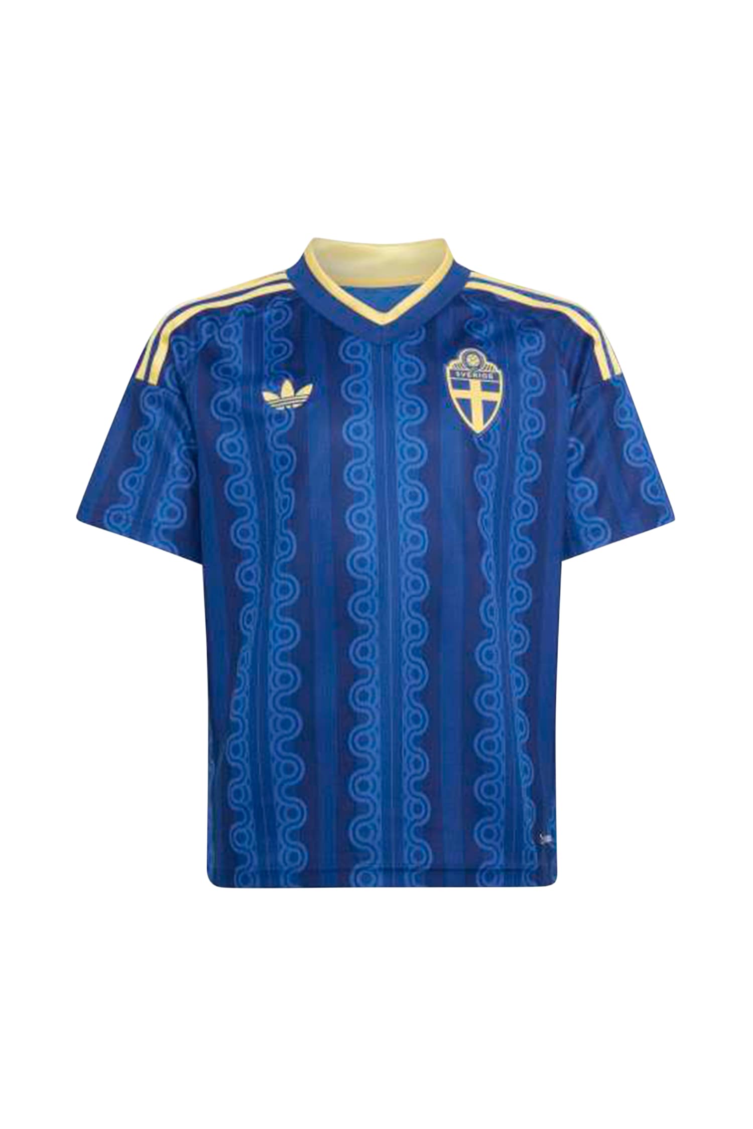 Image of adidas Schweden Away Replica Kinder Fussballtrikot WM 2026 Blau, , Größe: 140