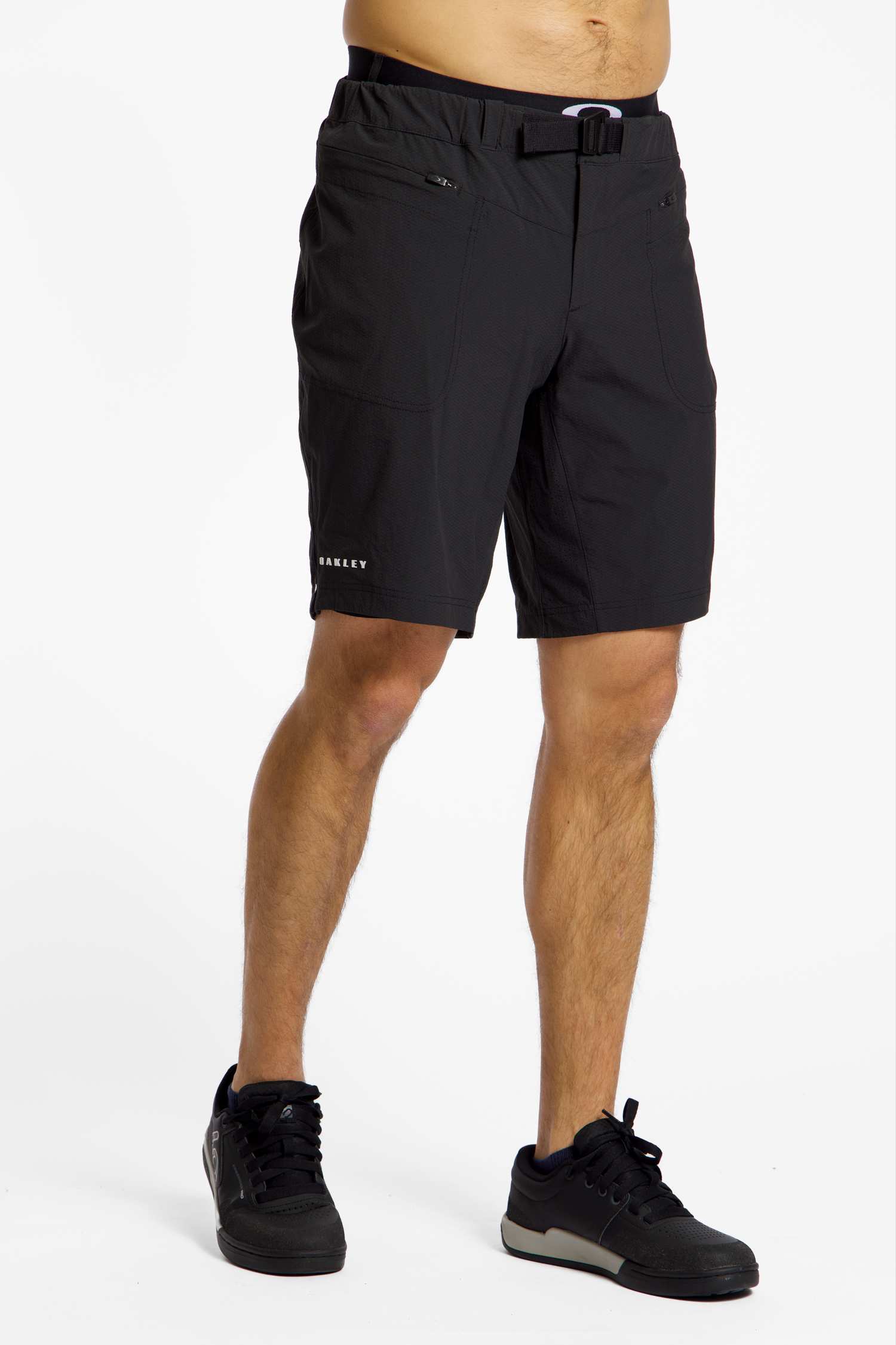 Oakley Seeker Whip Lined Herren Bikeshort Schwarz, Herren, Größe: S