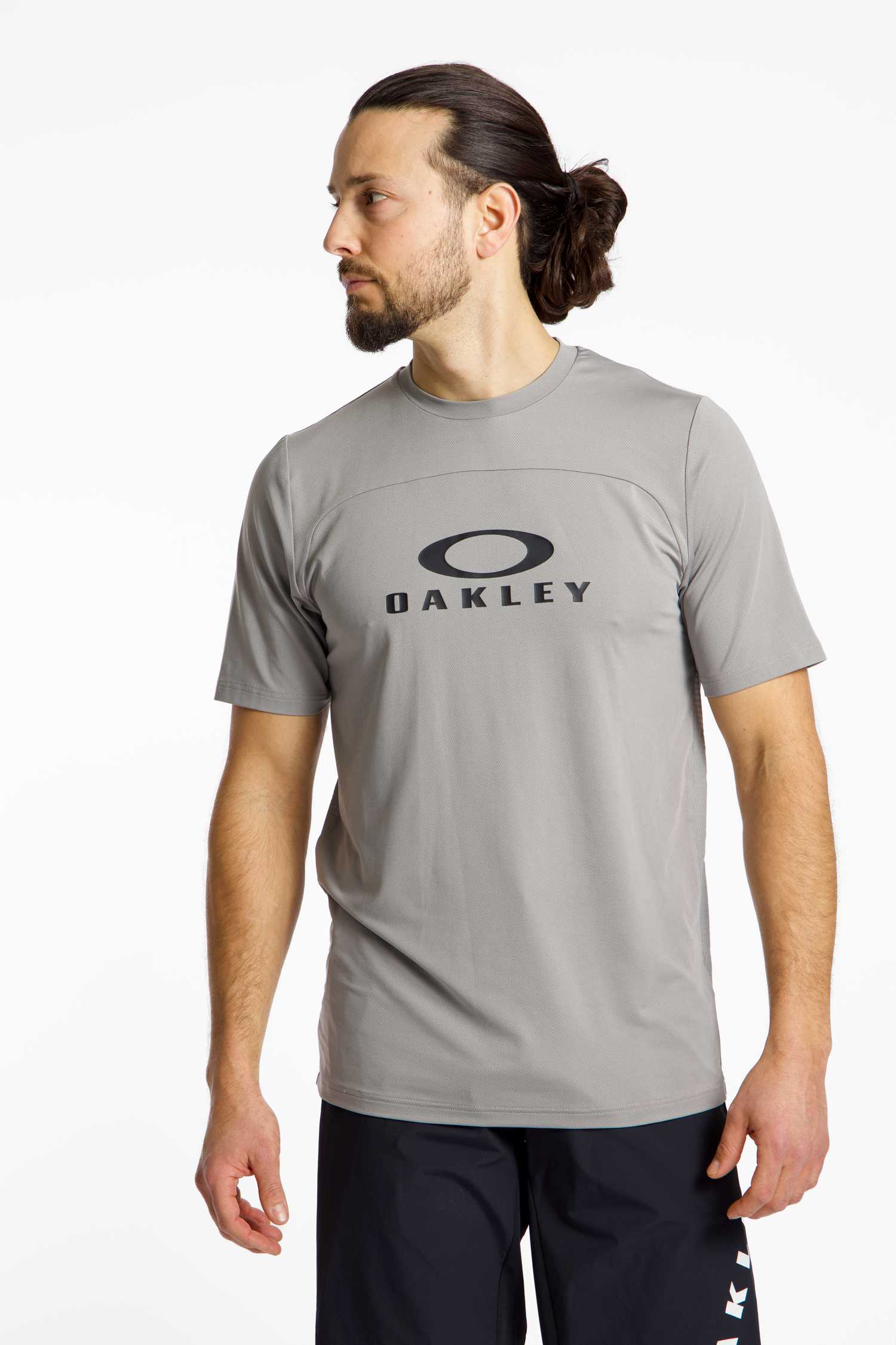 Oakley Free Ride RC Herren Biketrikot Grau, Herren, Größe: L