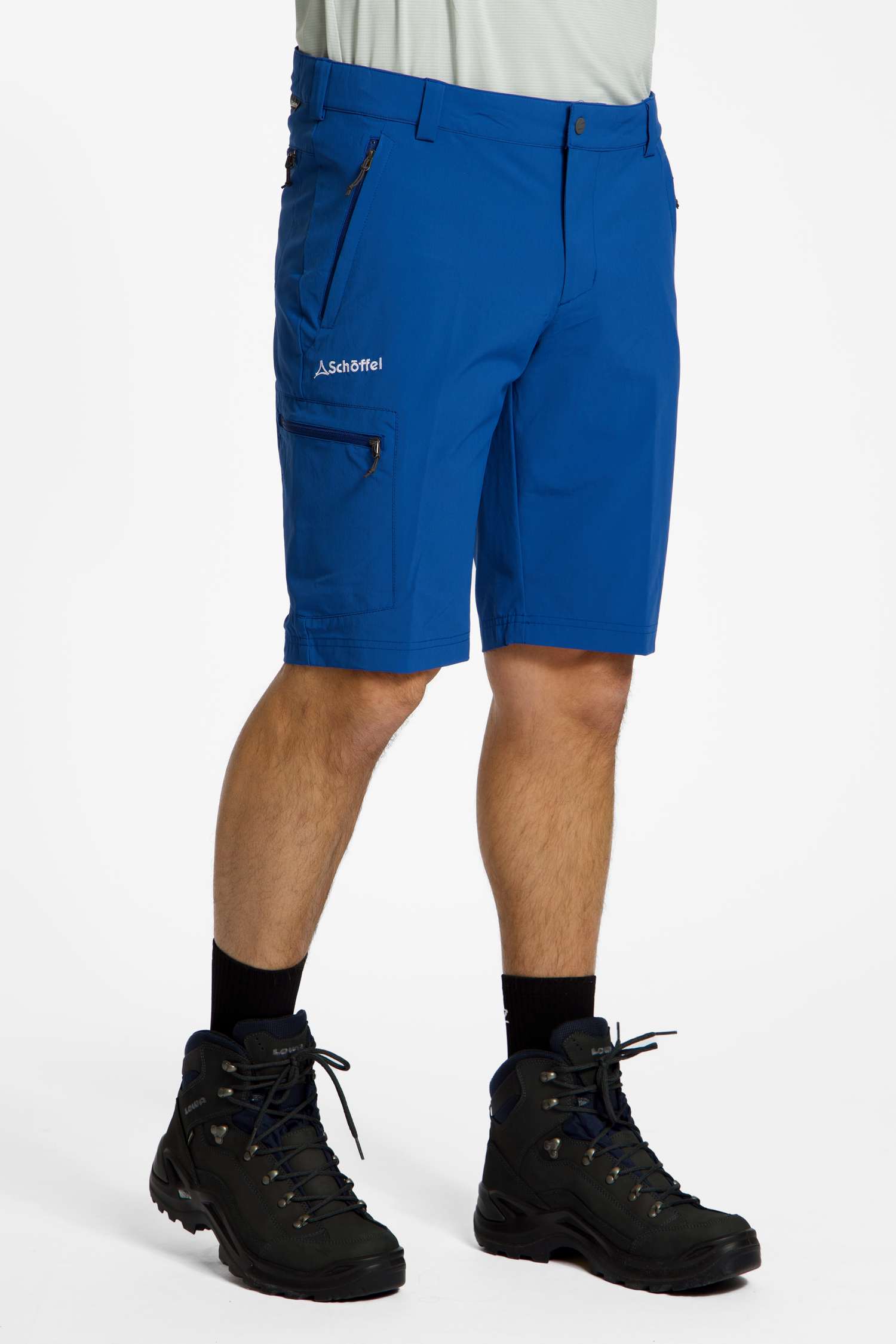 Schöffel Folkstone Herren Wandershort Blau, Herren, Größe: 54