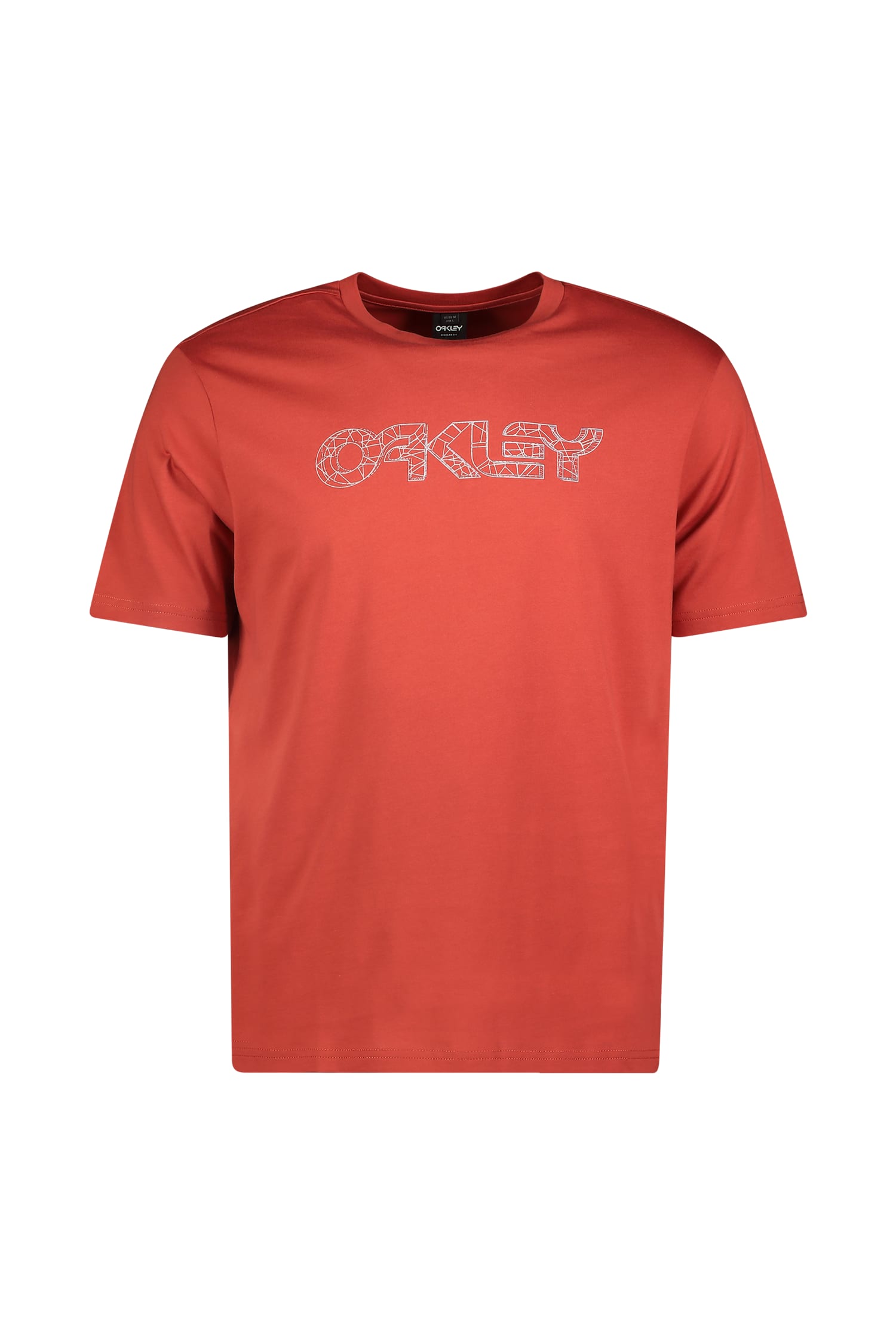 Image of Oakley Wire B1B Herren T-Shirt Rot, Herren, Größe: L