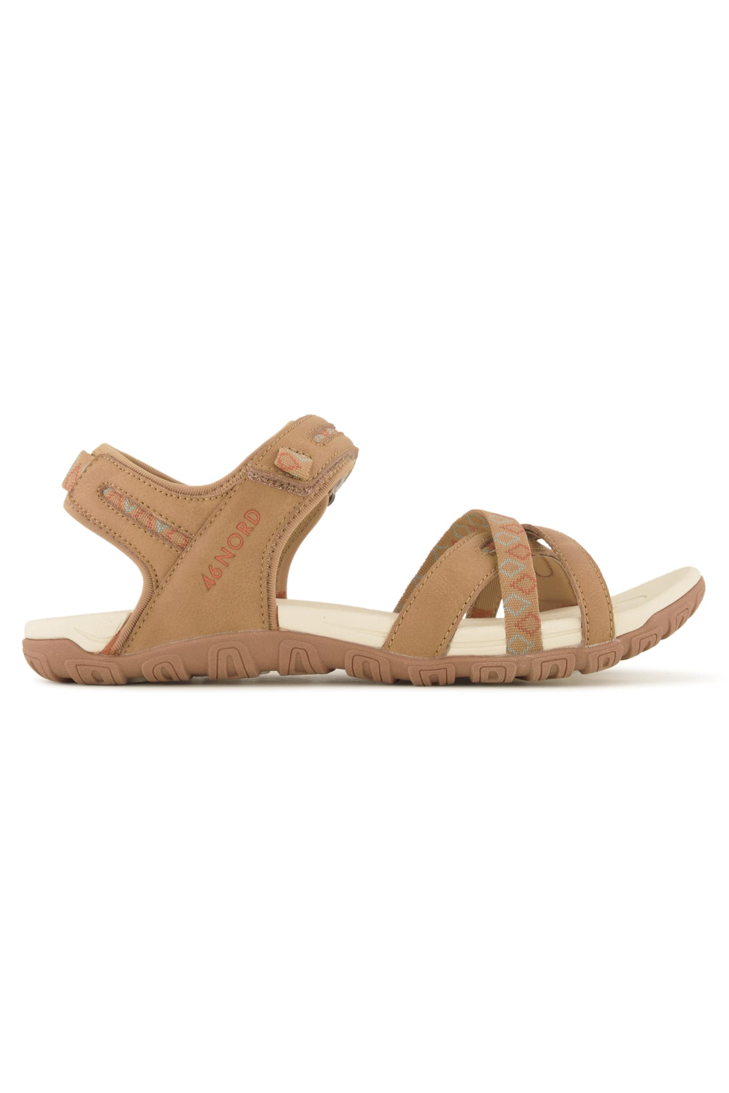 46 NORD Nomad 3.0 Damen Trekkingsandale Beige, Damen, Größe: 40