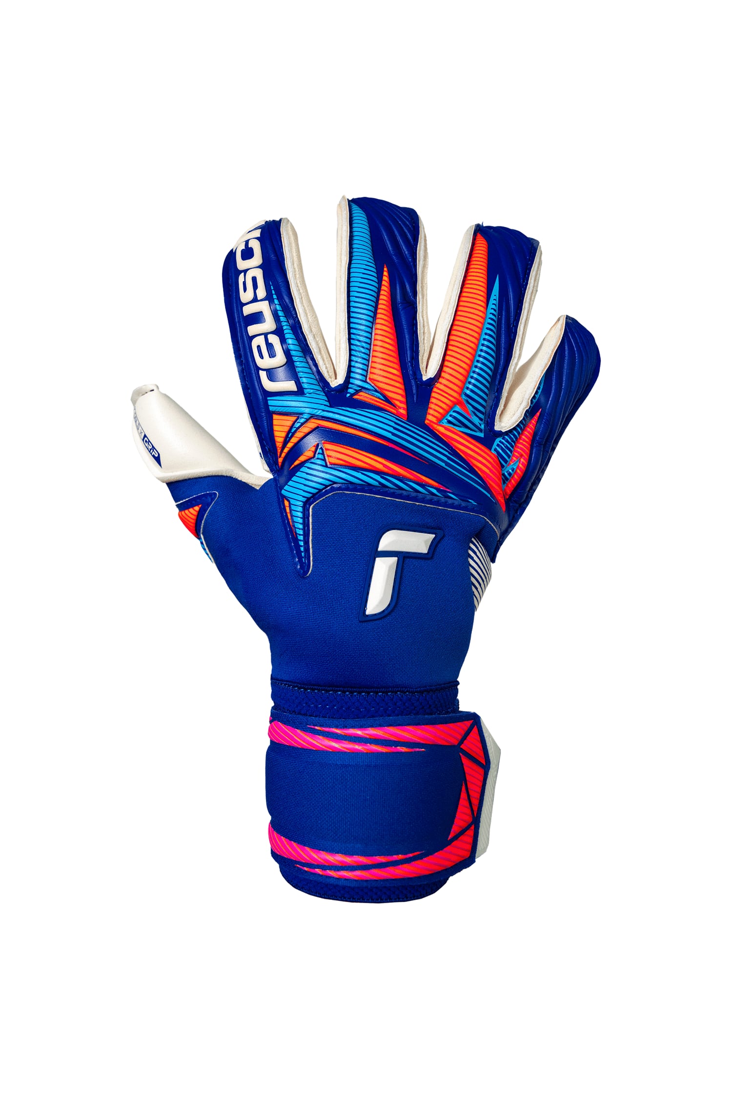 Reusch Attrakt Gold X Roll Finger Torwarthandschuh Blau, Herren, Größe: 11