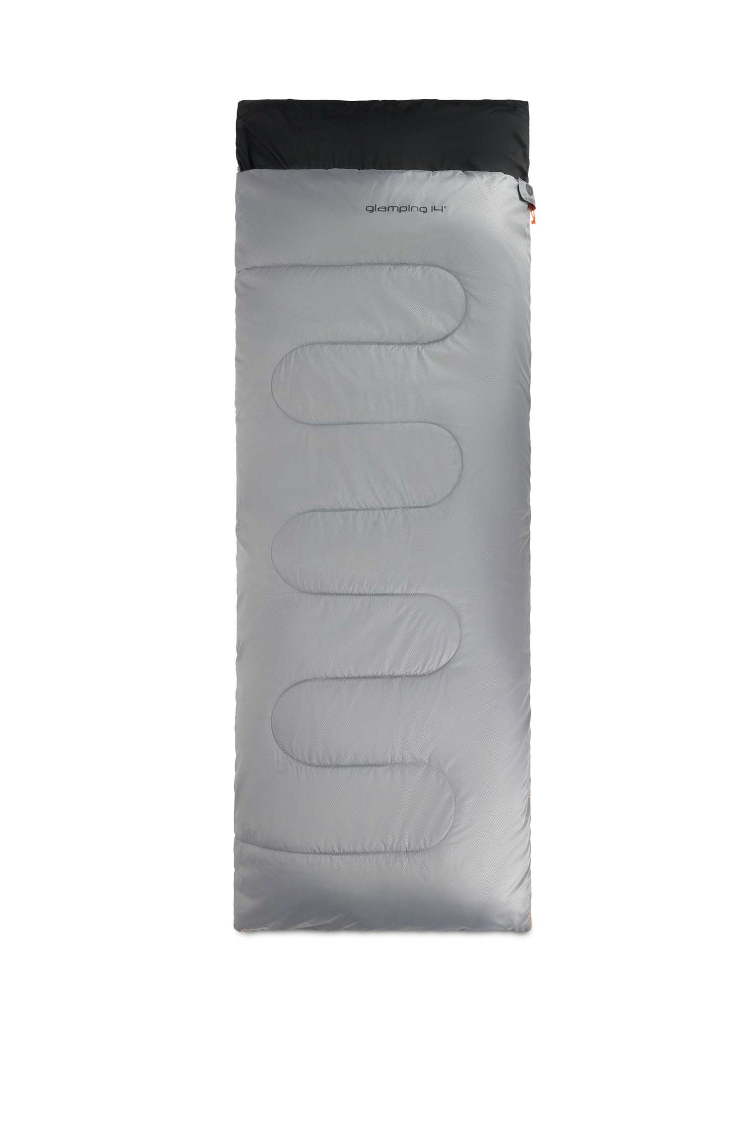 Image of 46 NORD Glamping 14° Schlafsack ZIP L Grau, Herren, Größe: ONE SIZE