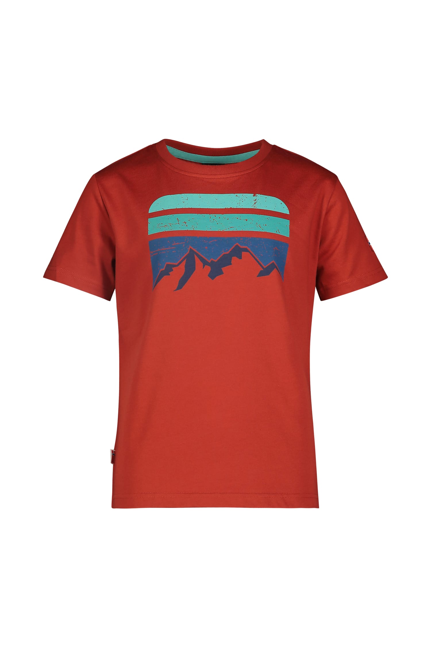 Image of Trollkids Falketind Kinder T-Shirt Rot, , Größe: 128
