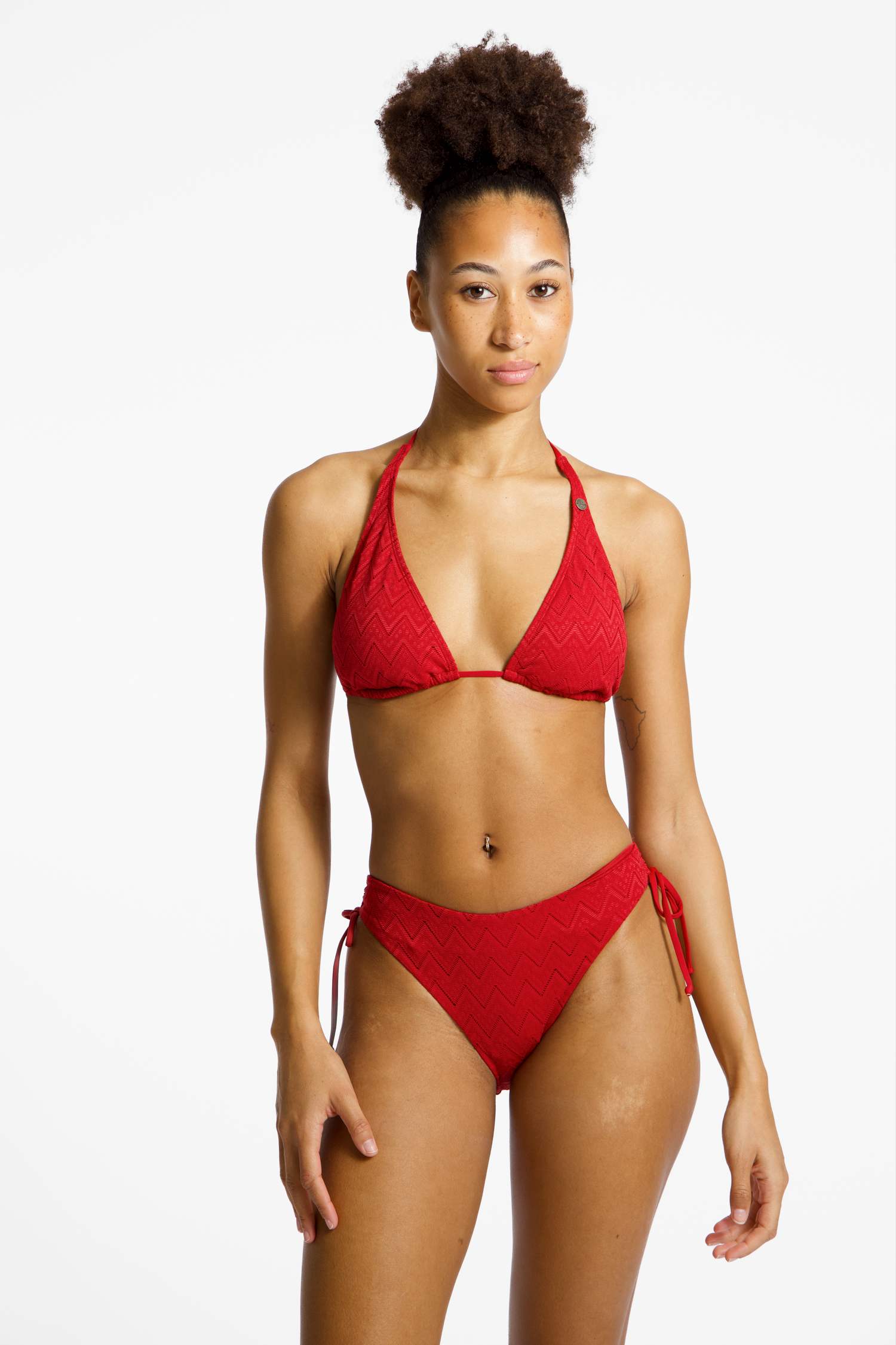 Image of O'NEILL Originals Crochet Damen Bikini Rot, Damen, Größe: 34