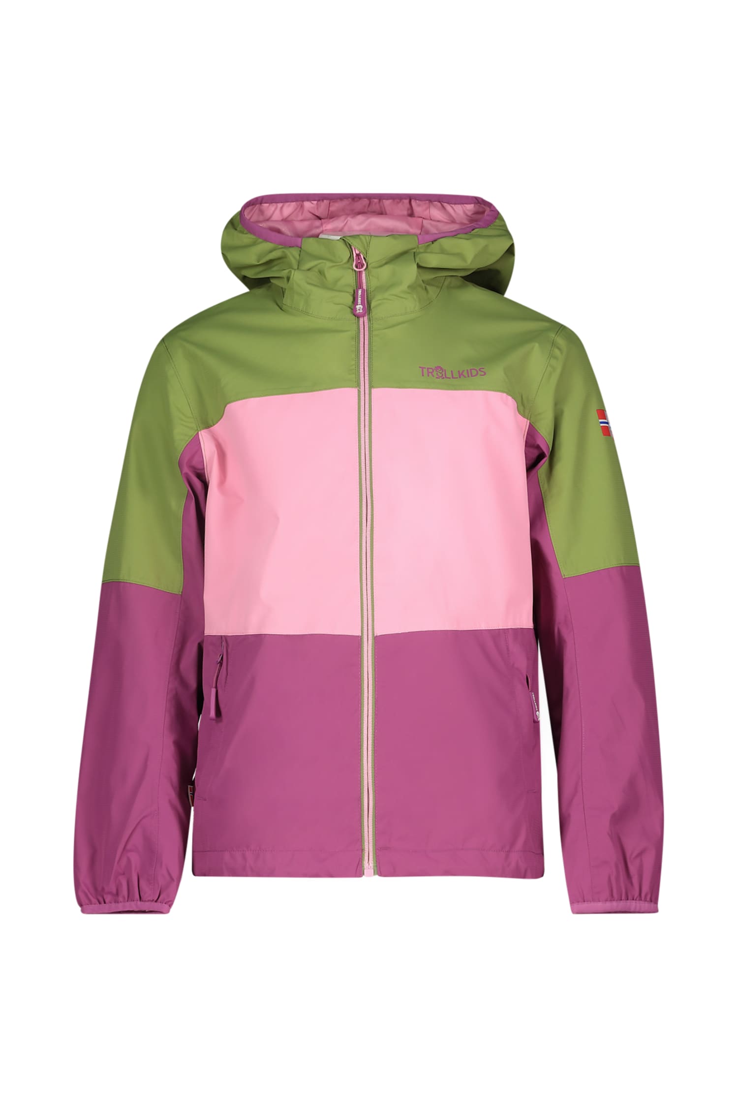 Image of Trollkids Bjordal Kinder Outdoorjacke Lila, , Größe: 128