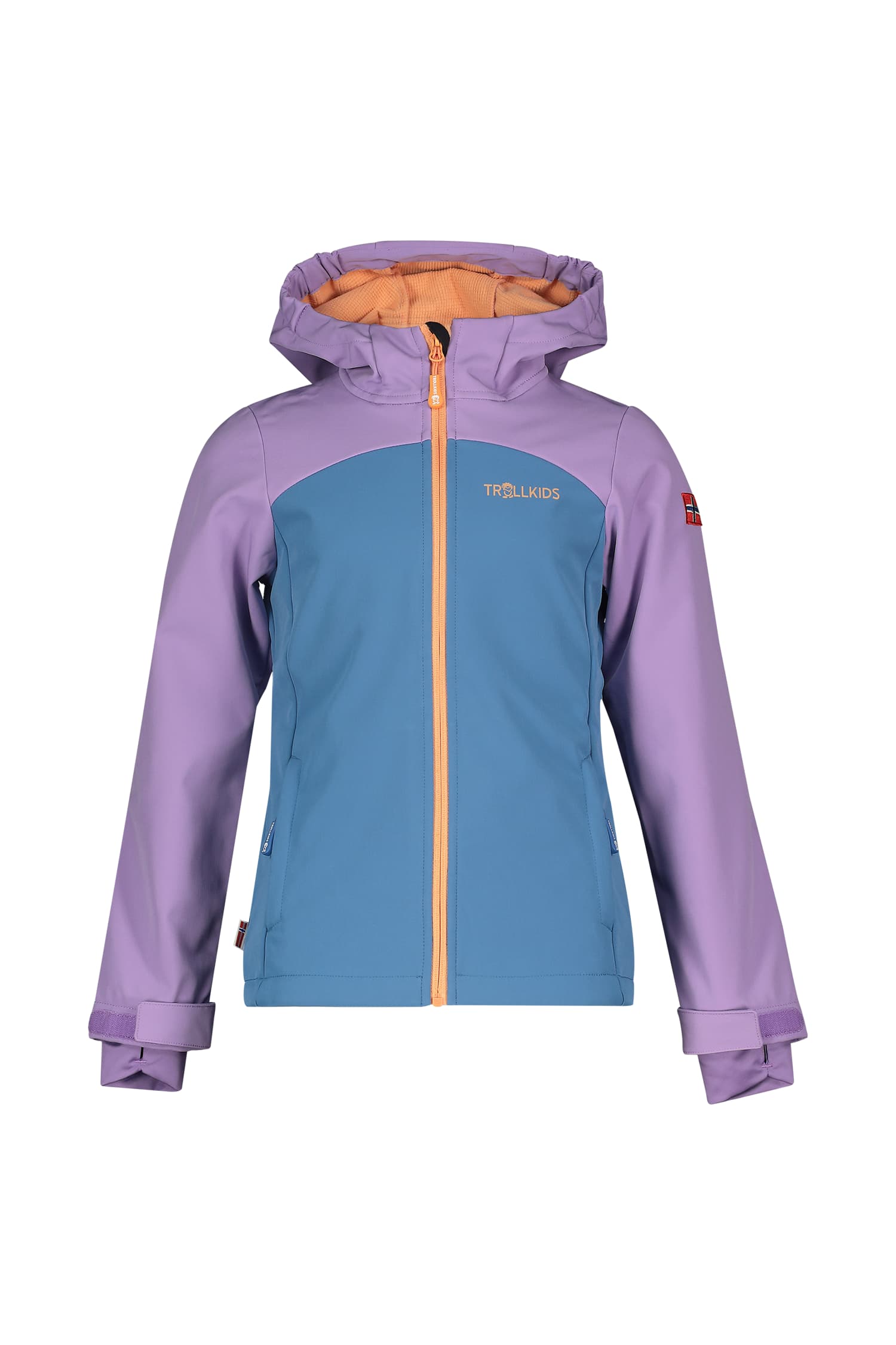 Image of Trollkids Kristiansand XT Kinder Softshelljacke Blau, , Größe: 116