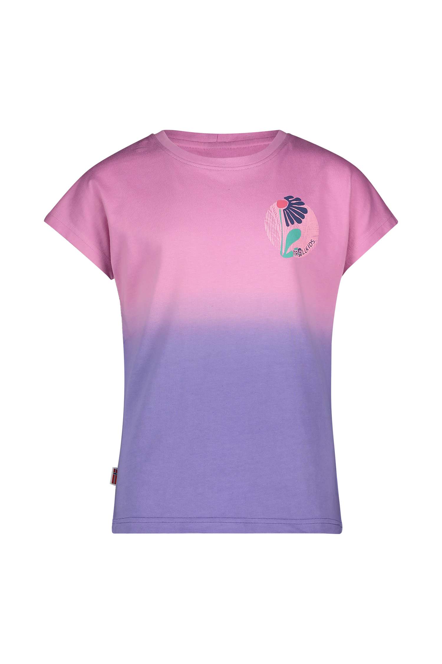 Image of Trollkids Yttersand Beach Kinder T-Shirt Pink, , Größe: 116