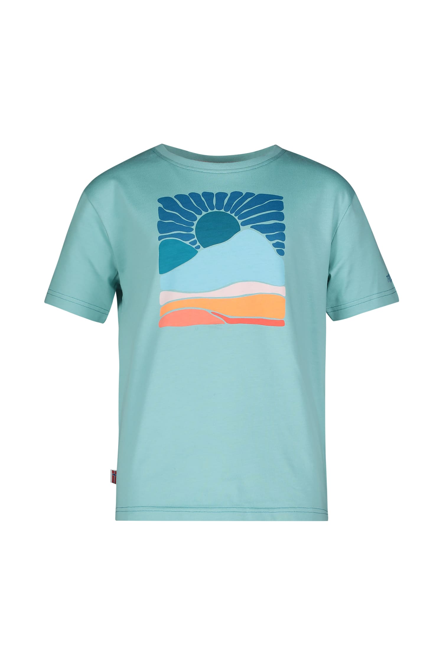 Image of Trollkids Falketind Kinder T-Shirt Grün, , Größe: 116