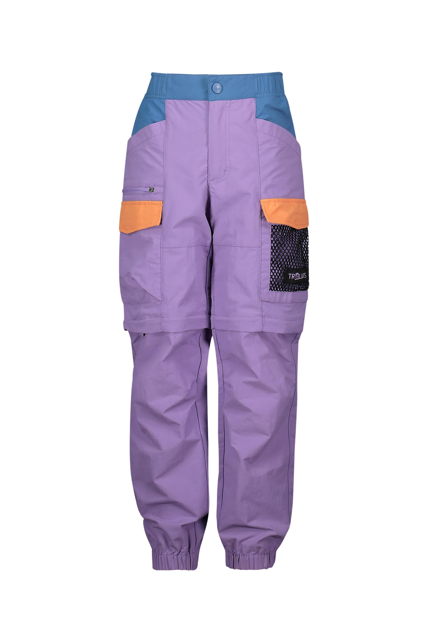 Image of Trollkids Lillesand Zip-Off Kinder Wanderhose Lila, , Größe: 116