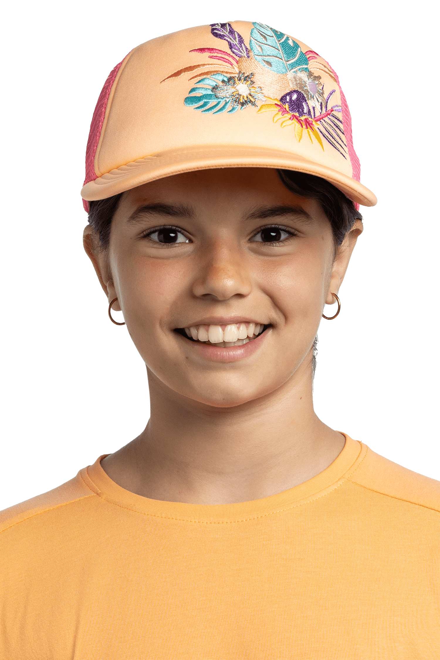 Image of Buff Trucker Kinder Cap Pink, , Größe: ONE SIZE