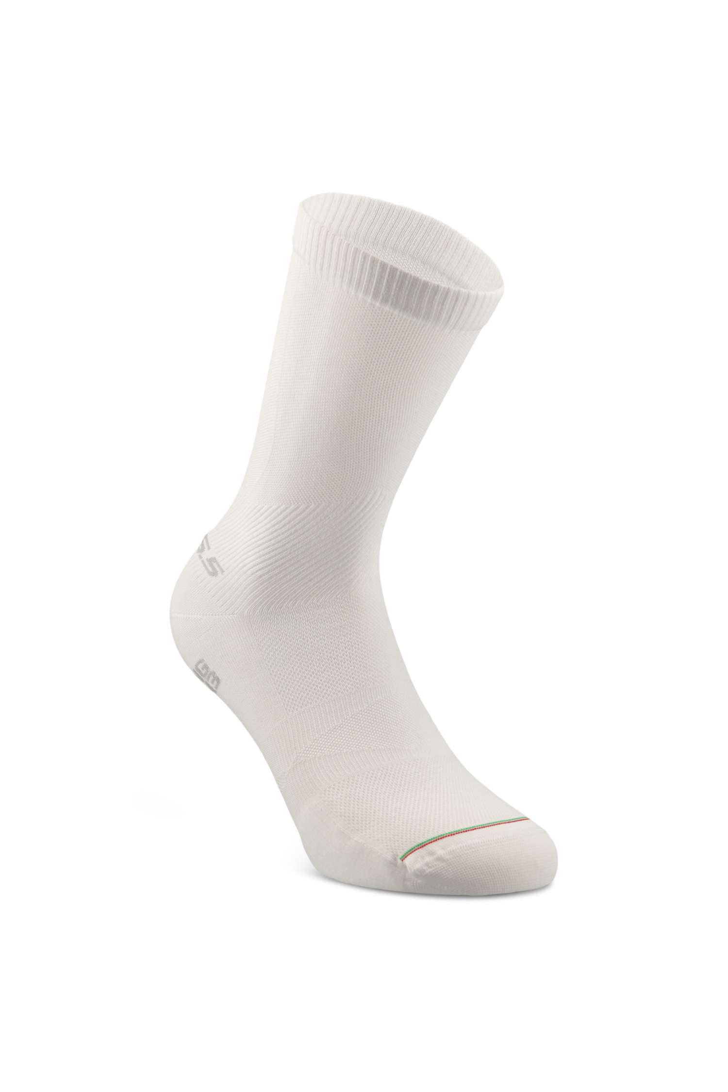 Q36.5 Ultra Long 19 36-47 Bikesocken Weiss, Herren, Größe: 36-39