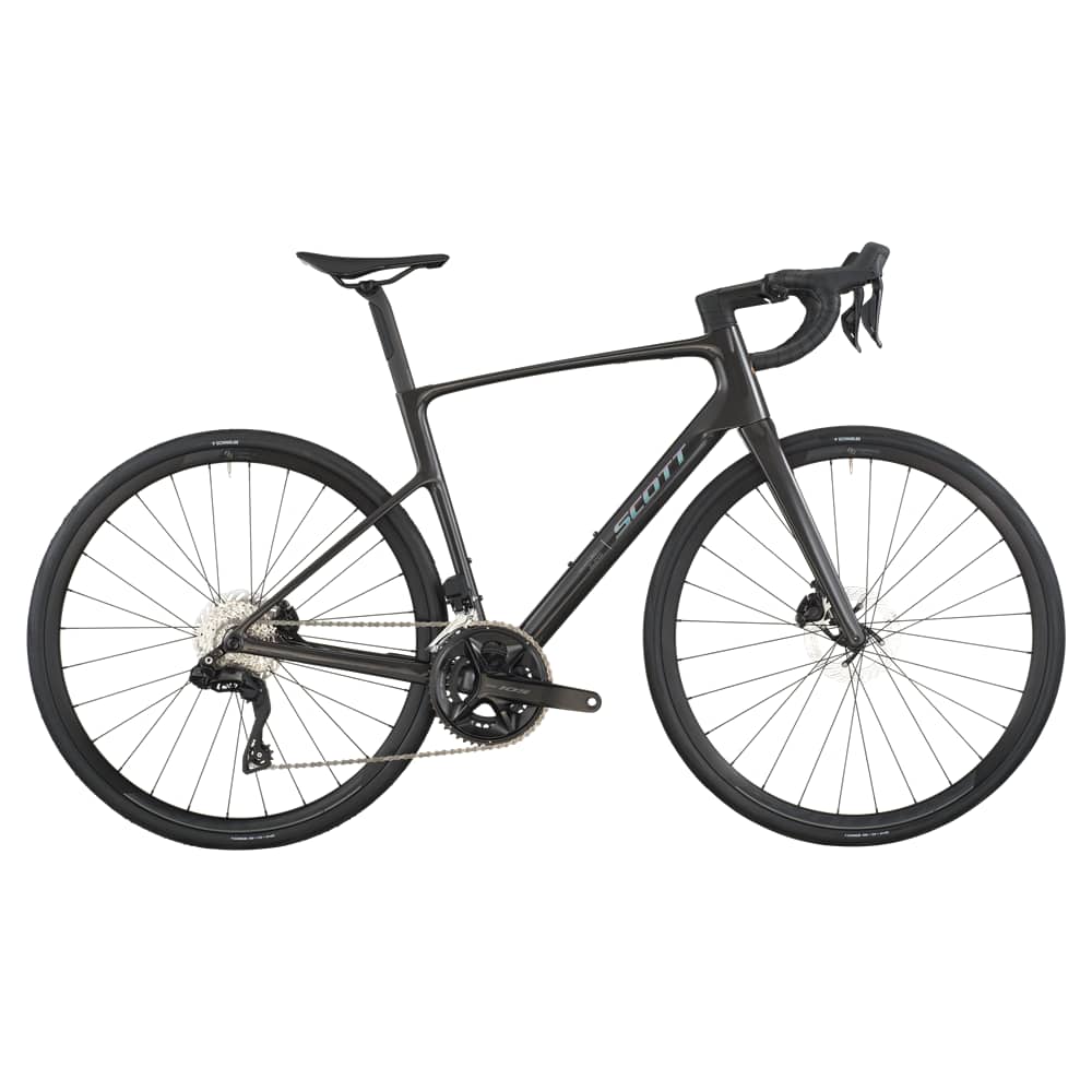 Image of SCOTT Addict 40 28 Rennvelo Schwarz, Herren, Größe: L