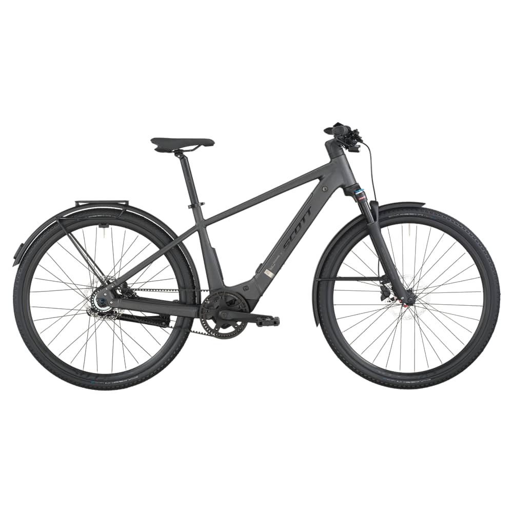 Image of SCOTT Passage 10 Belt 29 E-Bike Grau, Herren, Größe: L