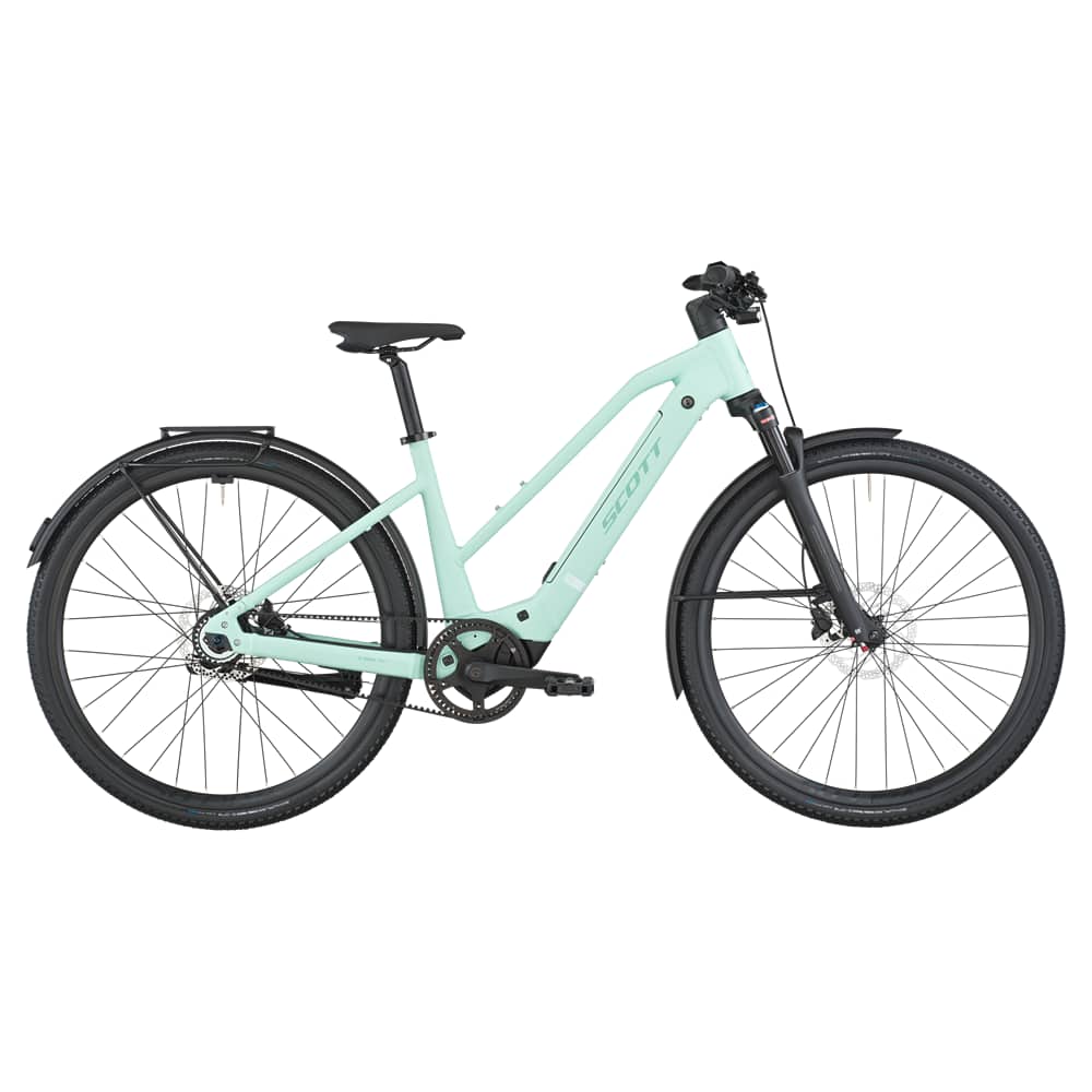 Image of SCOTT Passage 10 Belt Slope 29 E-Bike Grün, Herren, Größe: M