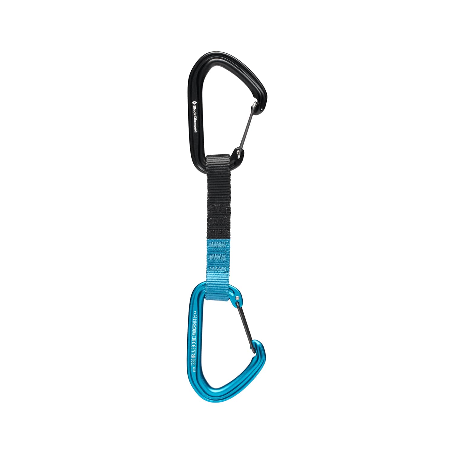Image of Black Diamond Hotwire Quickdraw 12 cm Express Set Schwarz, Herren, Größe: ONE SIZE