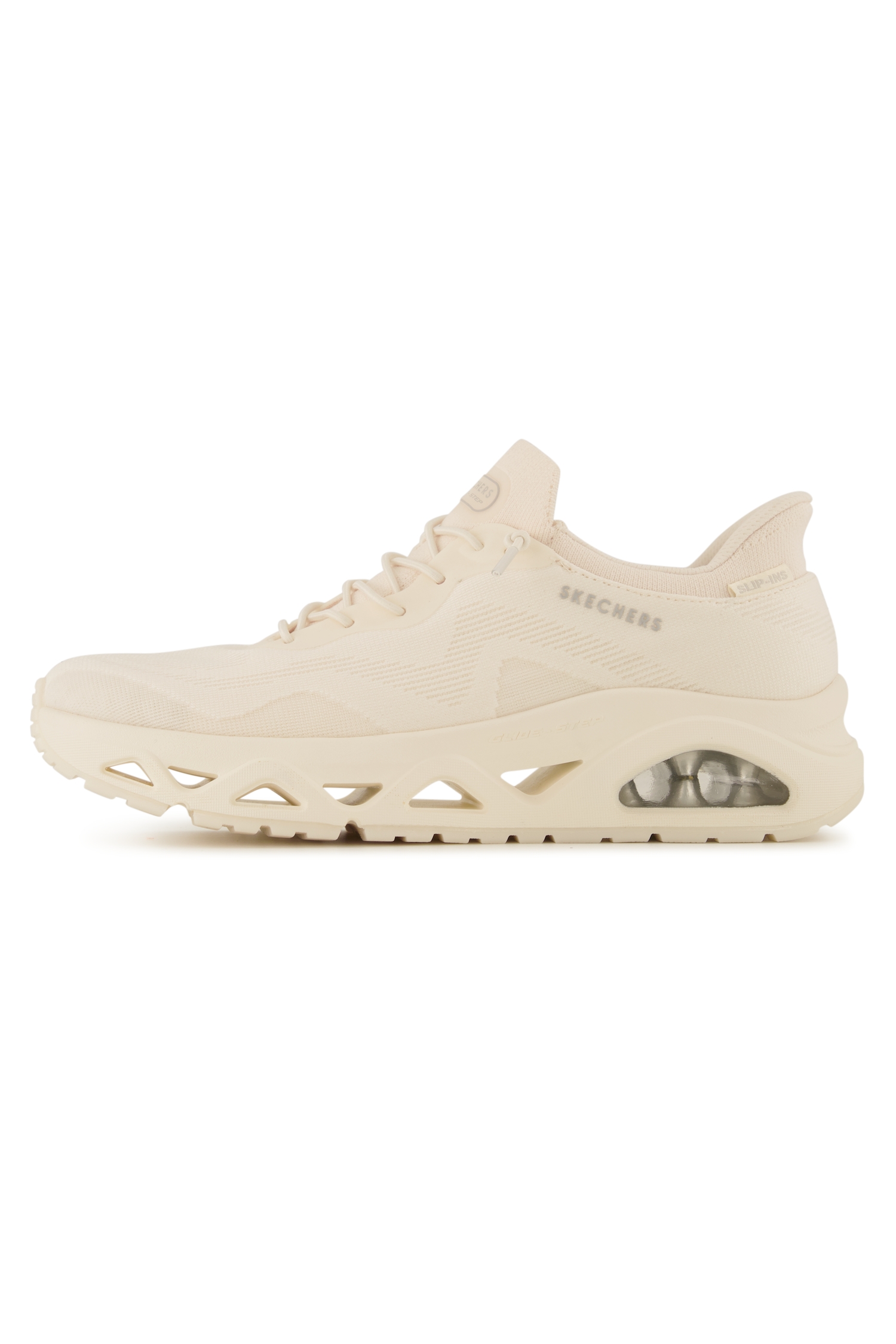 Skechers Slip-ins: UNO Glide-Step - Air Gliders Damen Sneaker Weiss, Damen, Größe: 38
