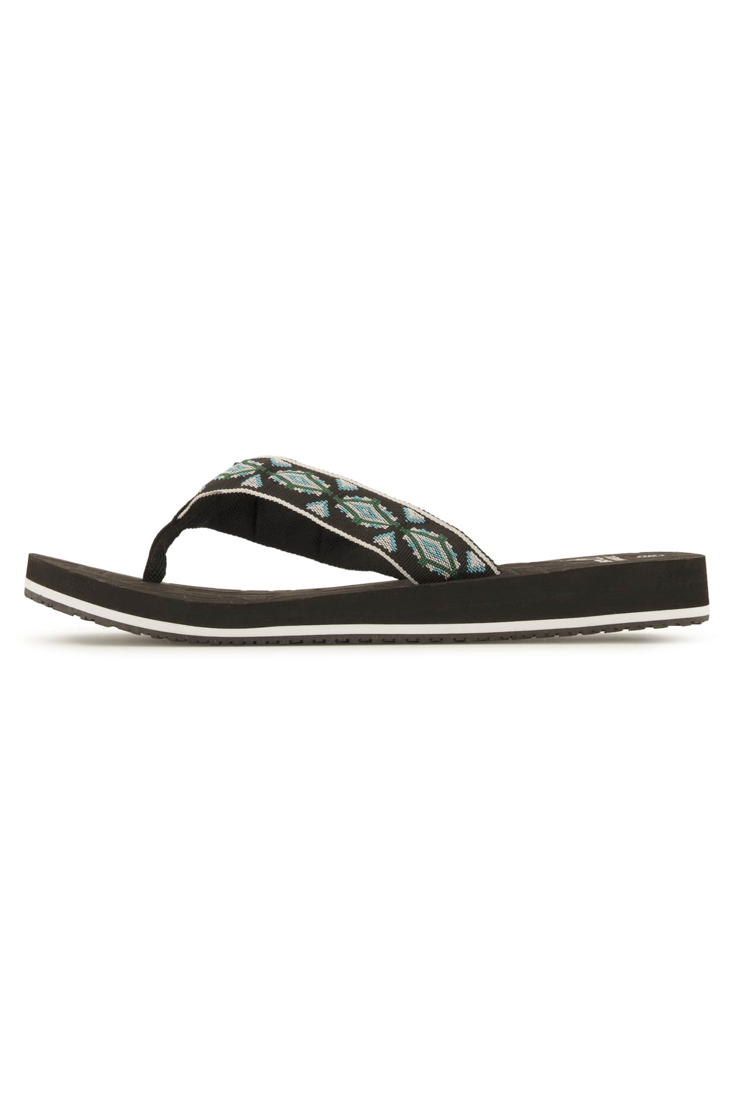 BEACH MOUNTAIN Ethno 3.0 Damen Flip Flop Schwarz, Damen, Größe: 40