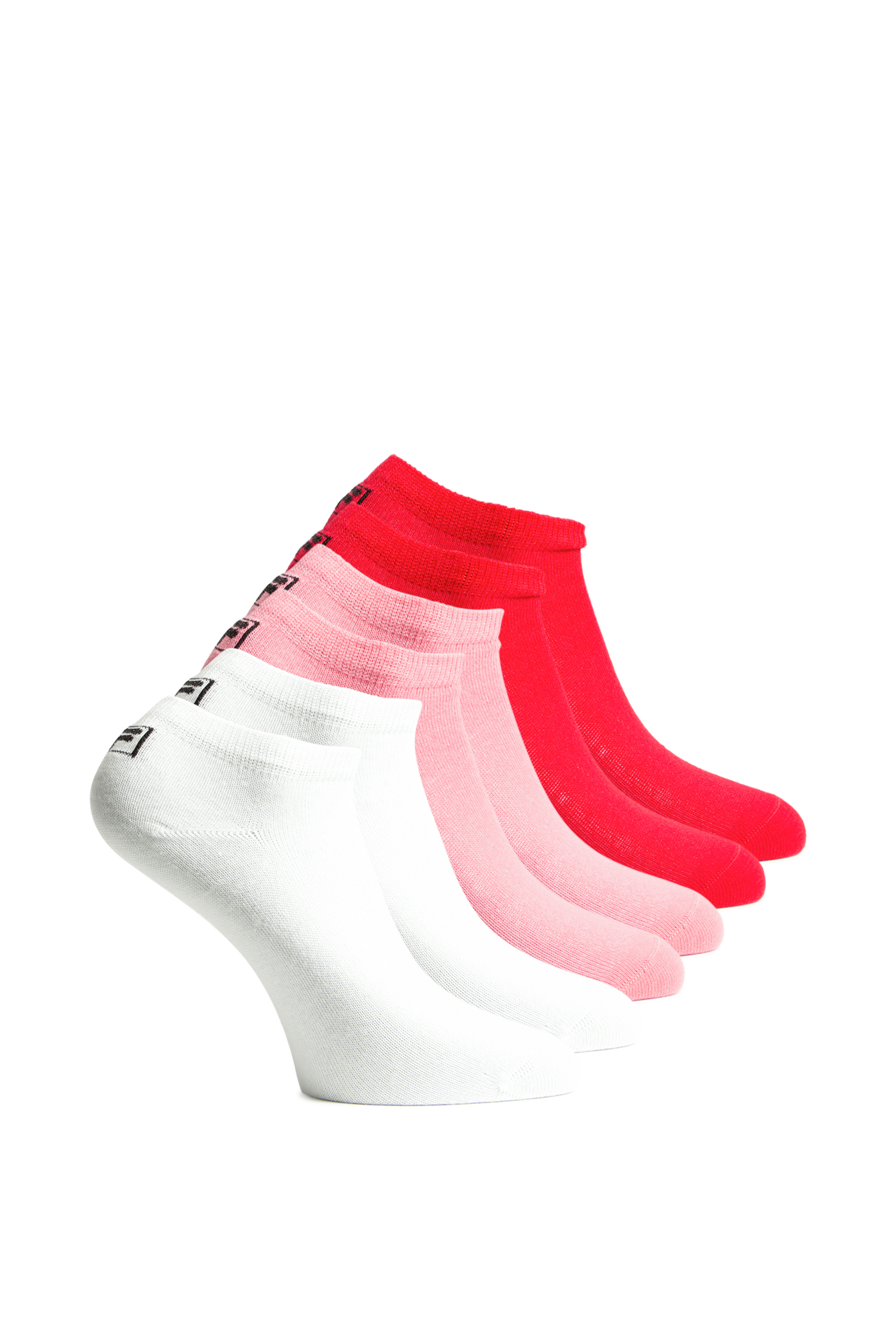 FILA 6-Pack No Show 31-46 Socken Rosa, Herren, Größe: I
