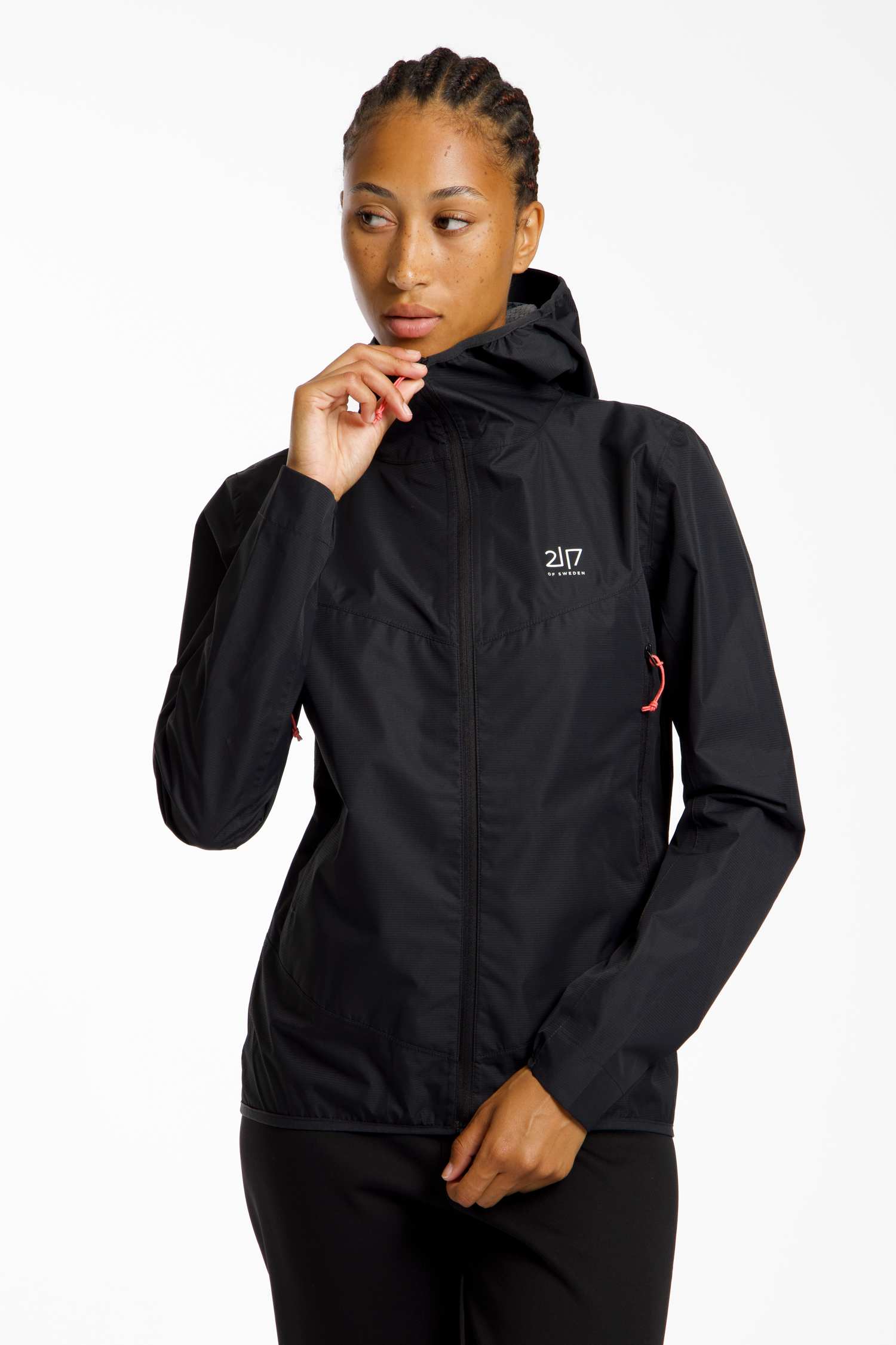 2117 OF SWEDEN Jacks 2.5L Damen Outdoorjacke Schwarz, Damen, Größe: L