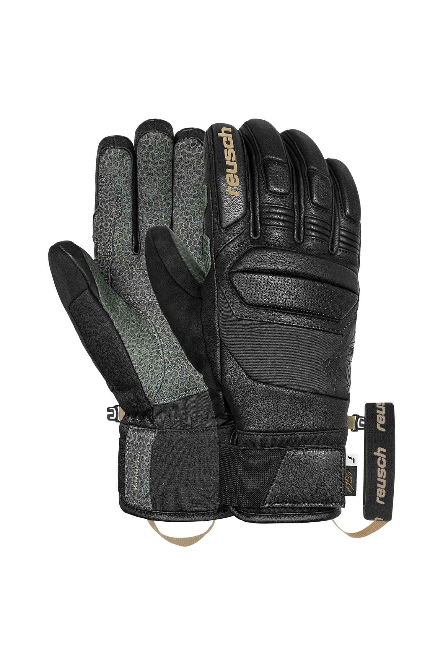Image of Reusch Marco Odermatt Herren Skihandschuh Schwarz, Herren, Größe: 8