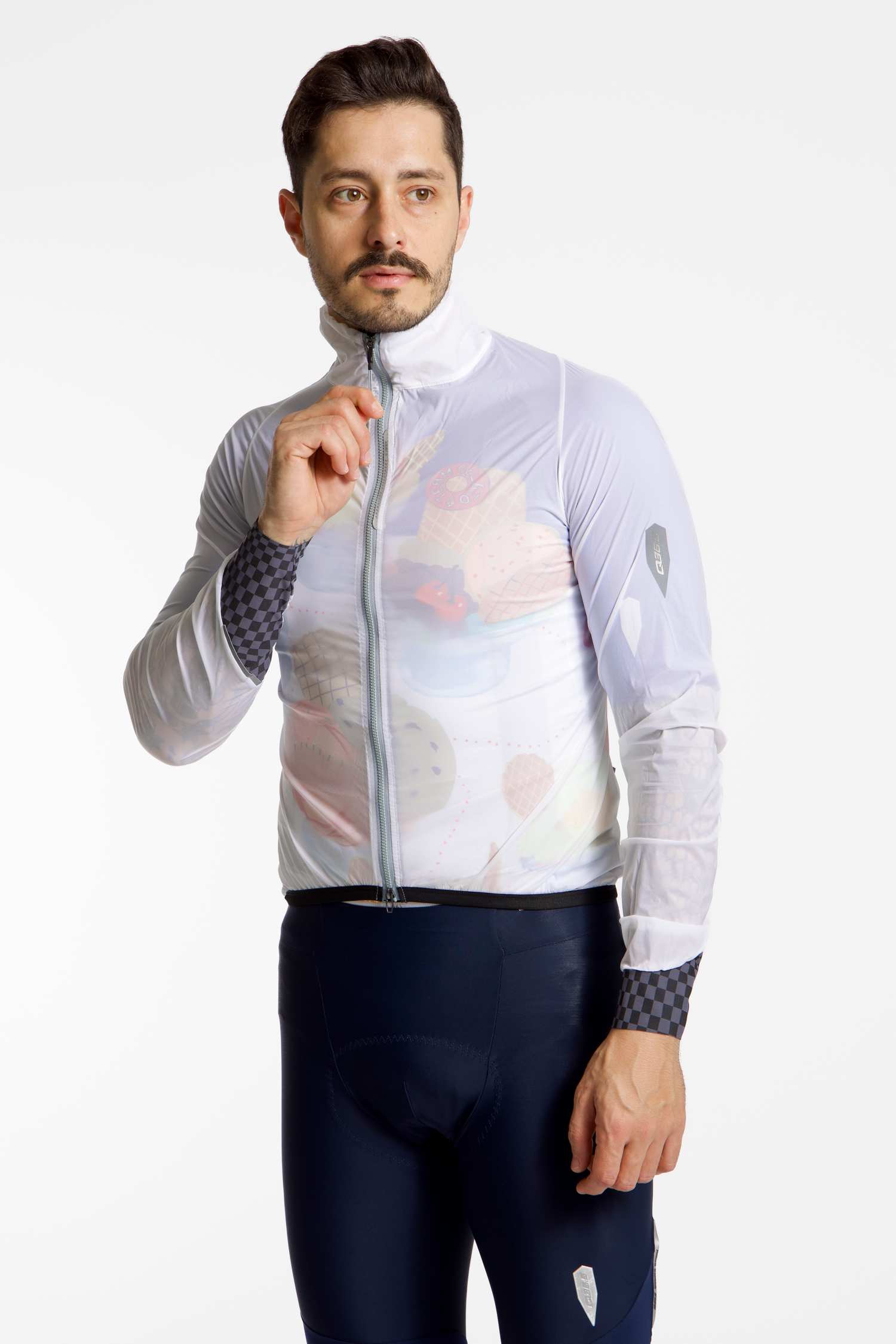 Image of Q36.5 Air Bikejacke UNISEX Weiss, Herren, Größe: L
