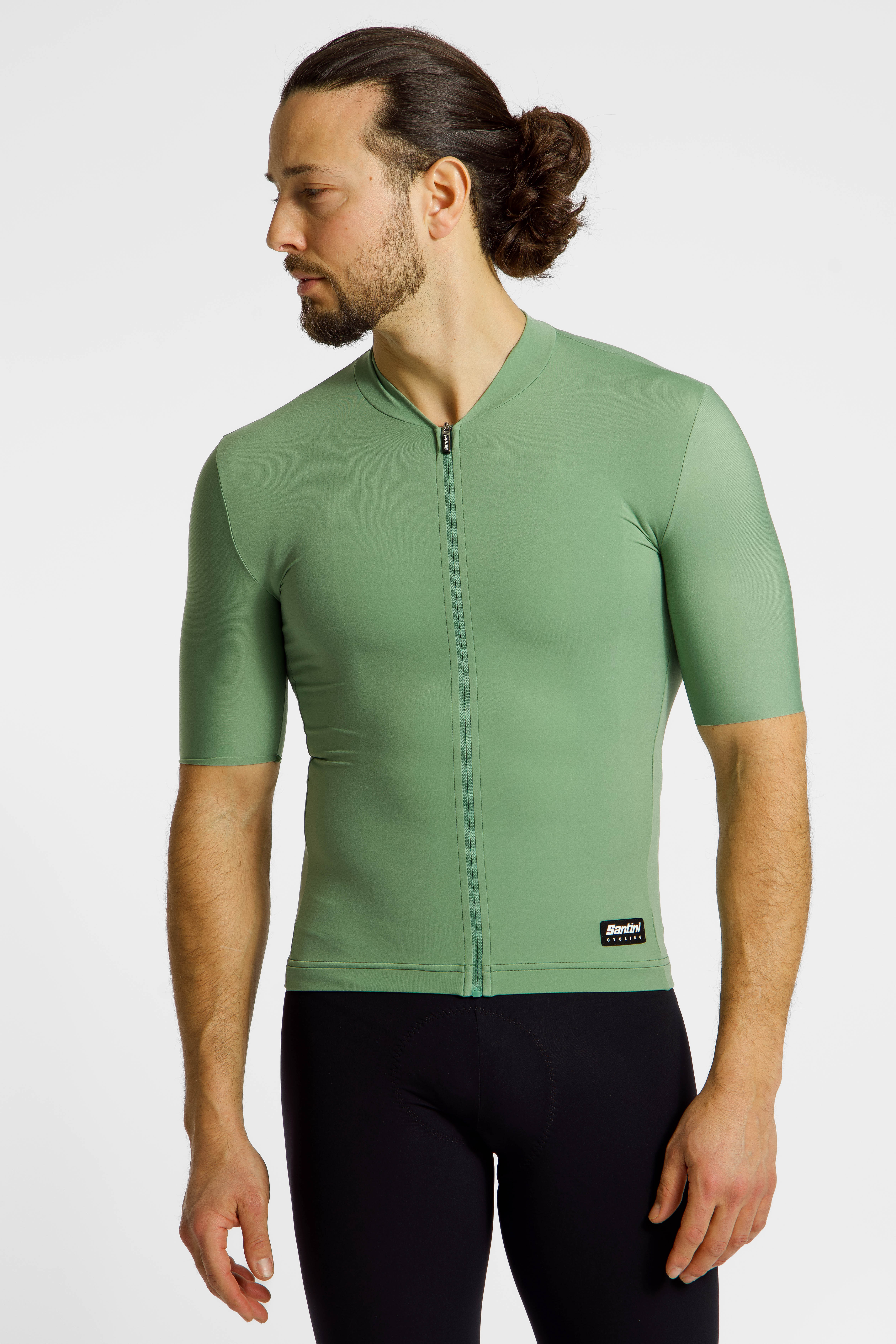 Santini Ready To Ride Biketrikot UNISEX Grün, Herren, Größe: XL