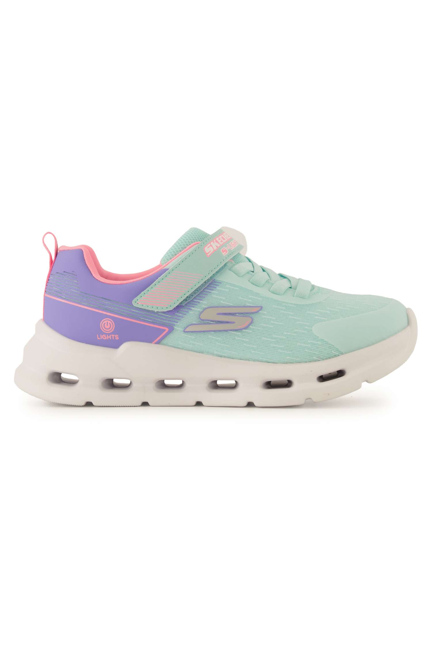 Image of Skechers S-Lights: Glide-Step Lights Kinder Sneaker Blau, , Größe: 27