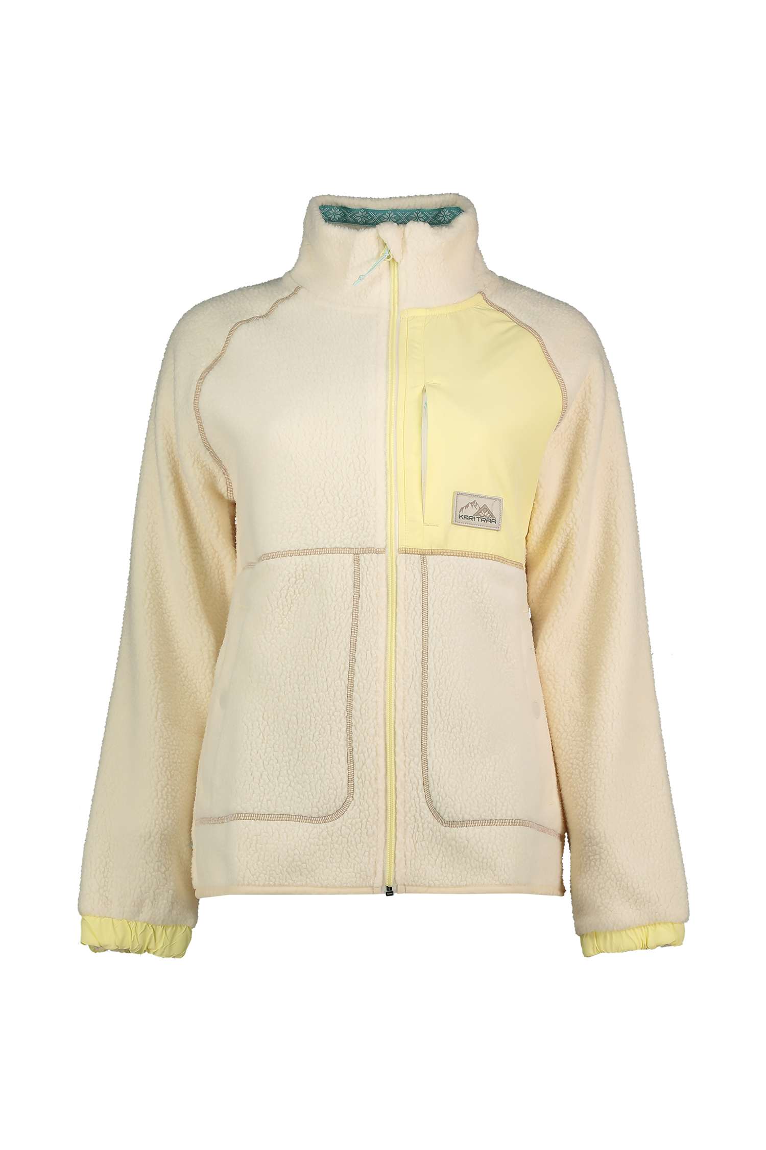 Kari Traa Emma Damen Midlayer Weiss, Damen, Größe: L