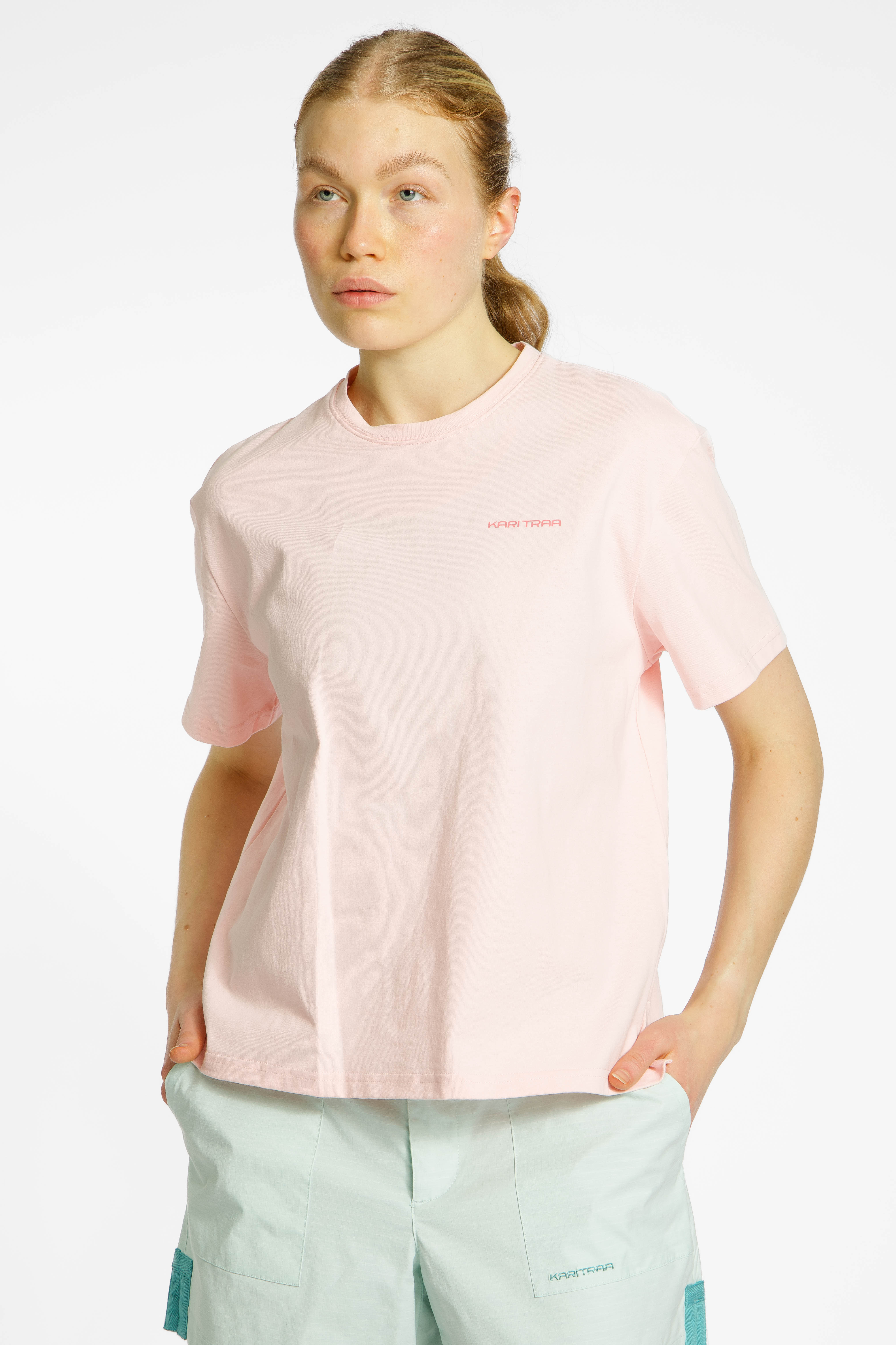 Kari Traa Anelie Damen T-Shirt Rosa, Damen, Größe: L