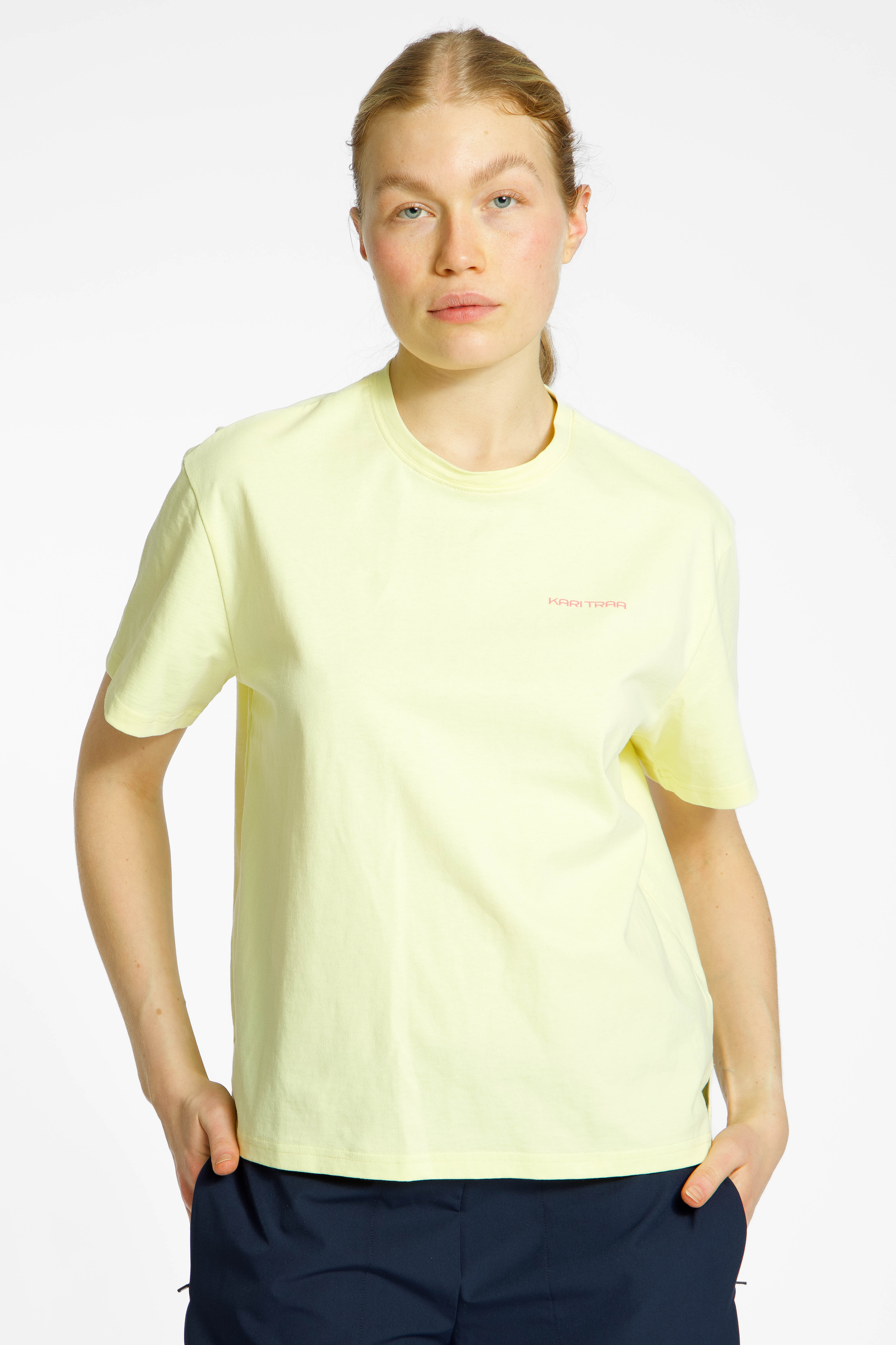 Kari Traa Anelie Damen T-Shirt Gelb, Damen, Größe: L
