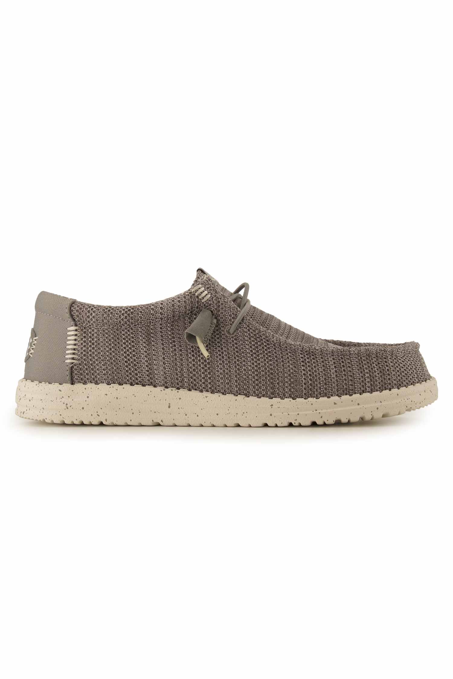 HEY DUDE Wally Stretch Sox Herren Sneaker Grau, Herren, Größe: 44