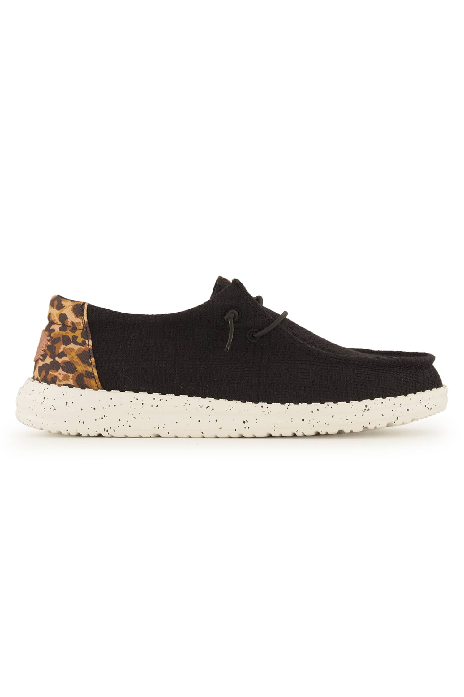 HEY DUDE Wendy Wildcat Damen Sneaker Schwarz, Damen, Größe: 39