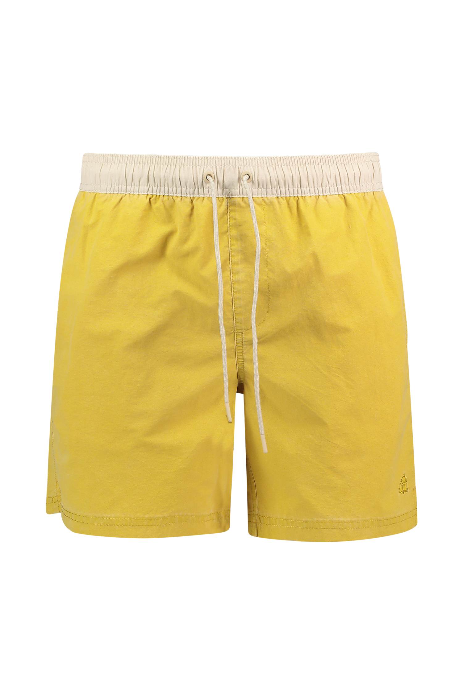 BEACH MOUNTAIN Herren Badeshort Senf, Herren, Größe: M