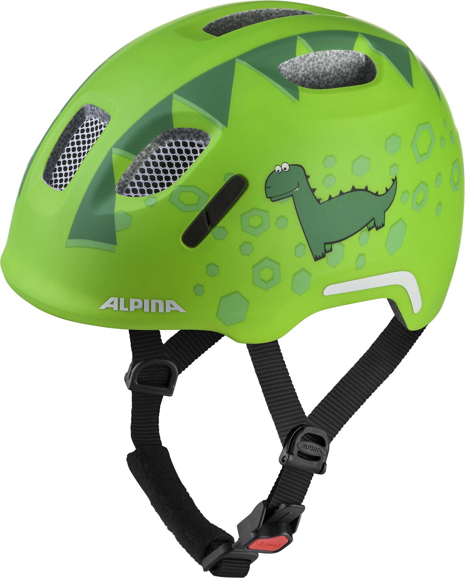 Image of ALPINA Ximo 2 Flash Kinder Velohelm Grün, , Größe: 45-49