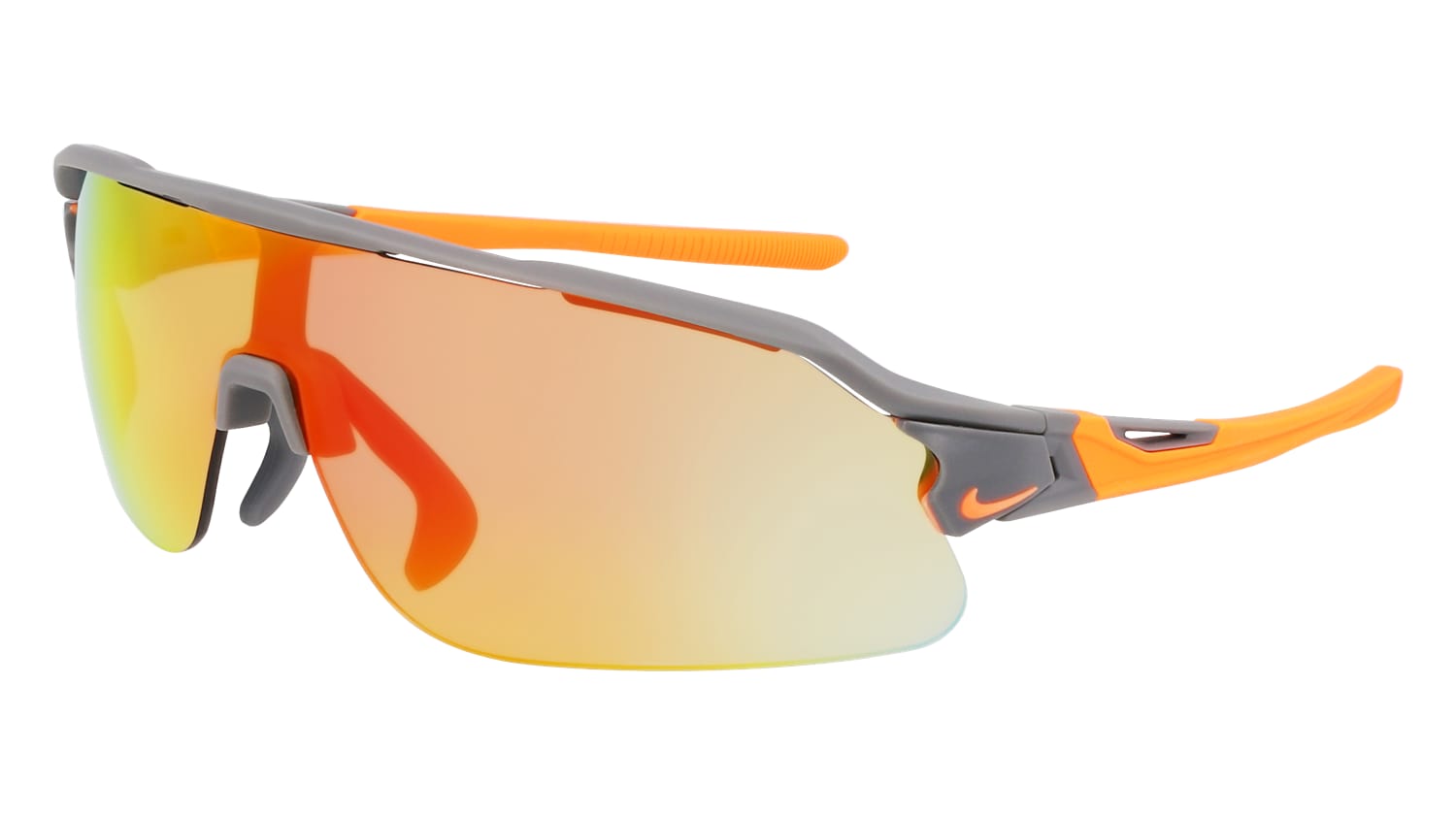 Image of Nike Flyfree Shield Sportbrille Orange, Herren, Größe: ONE SIZE