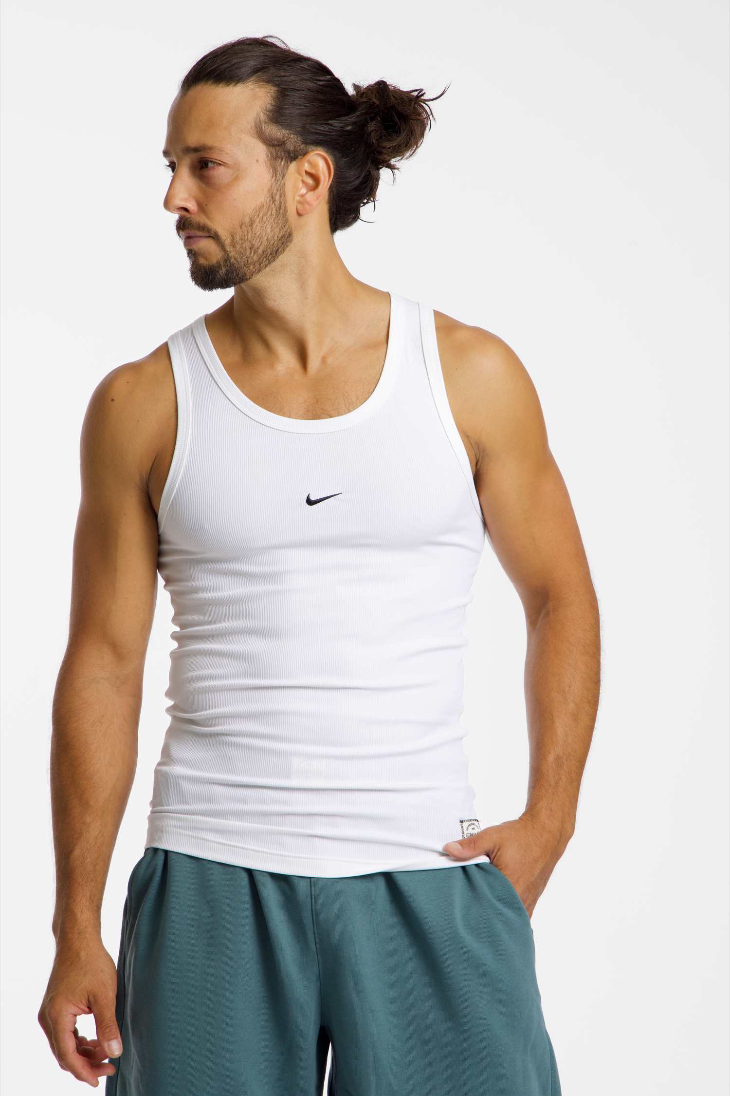 Image of Nike N.A.C. Herren Tanktop Weiss, Herren, Größe: L