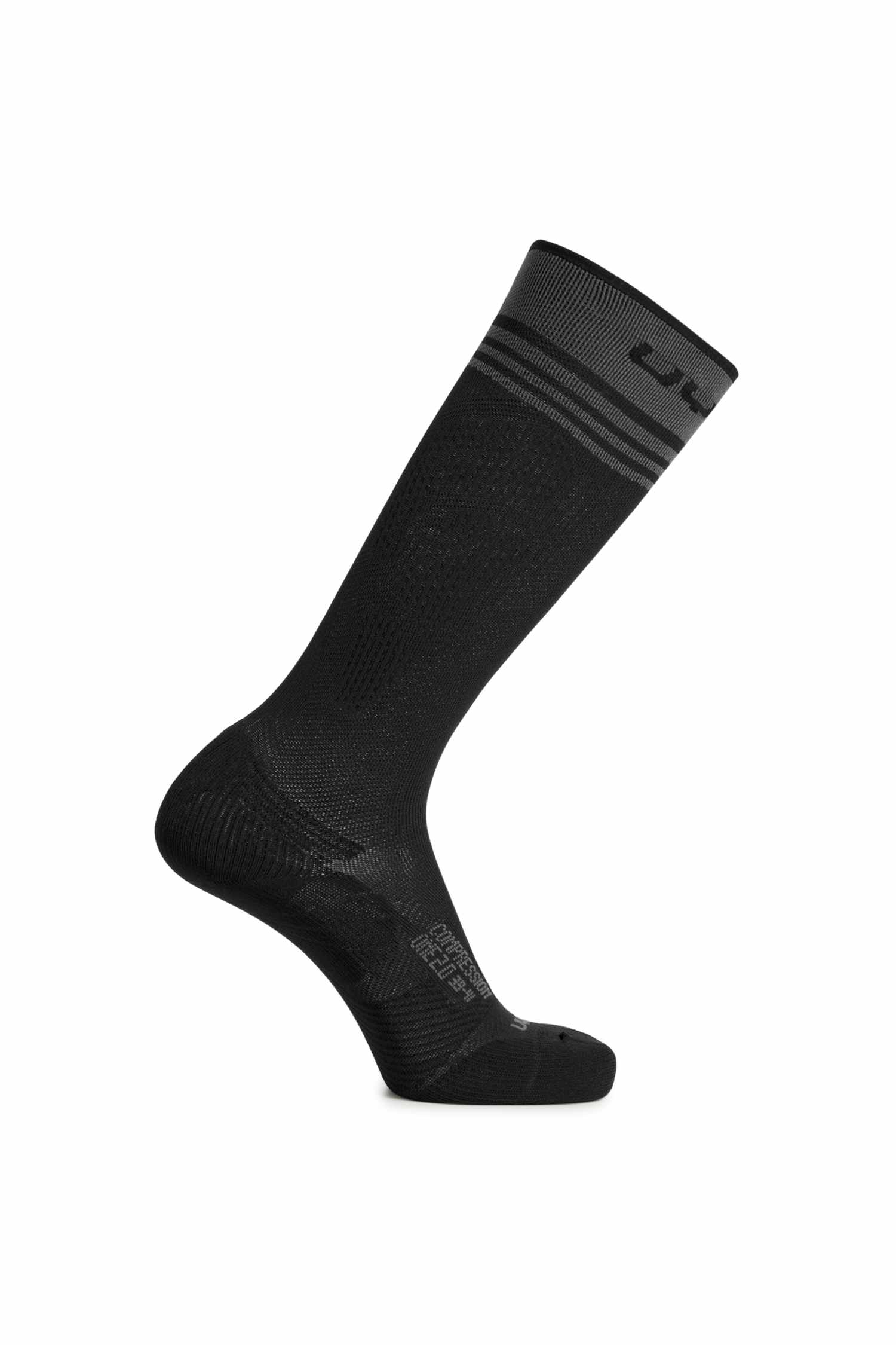 UYN Run Fly 2.0 35-47 Kompressionssocken Schwarz, Herren, Größe: III