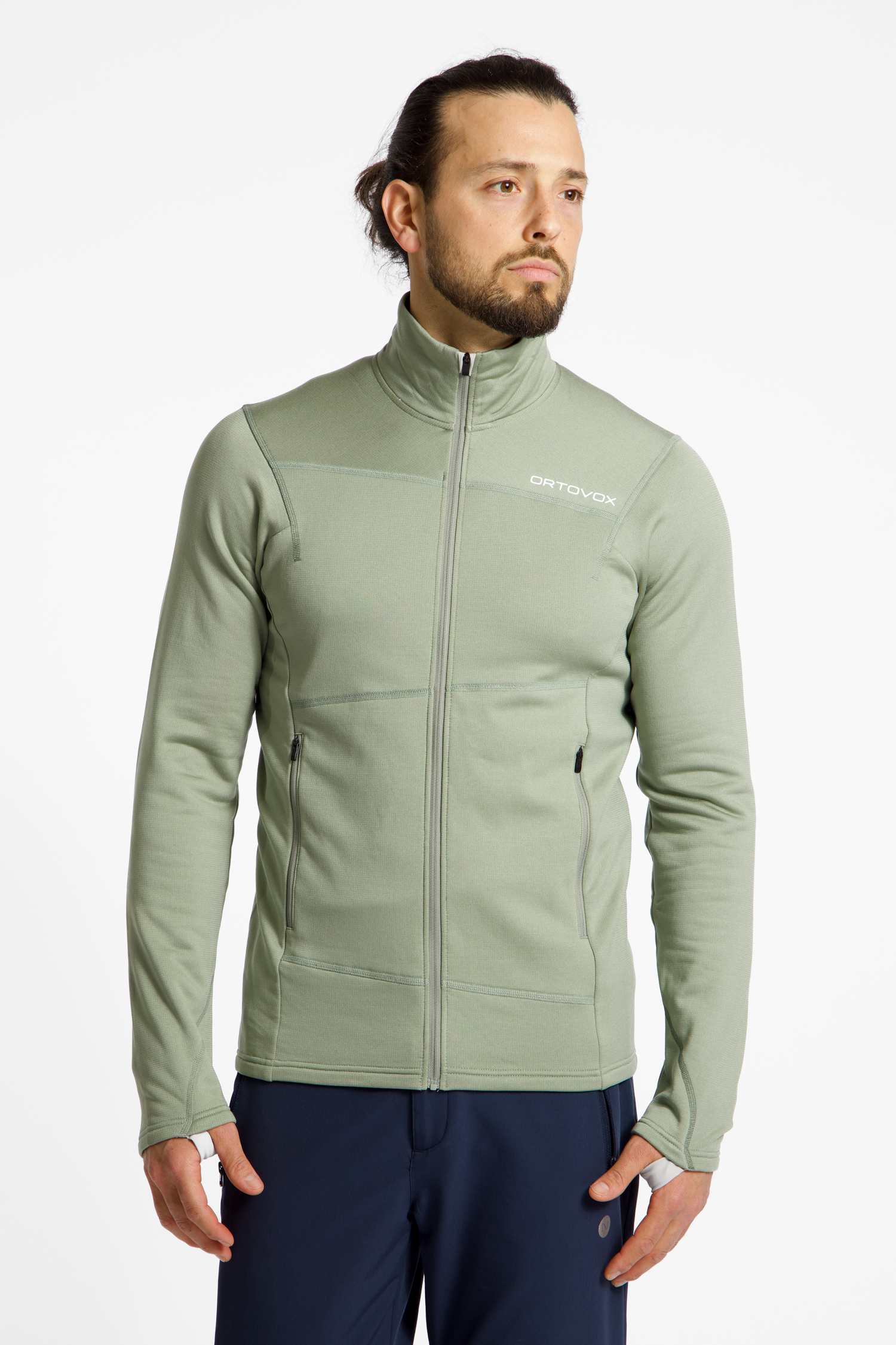 Ortovox Fleece Light Herren Midlayer Grün, Herren, Größe: S